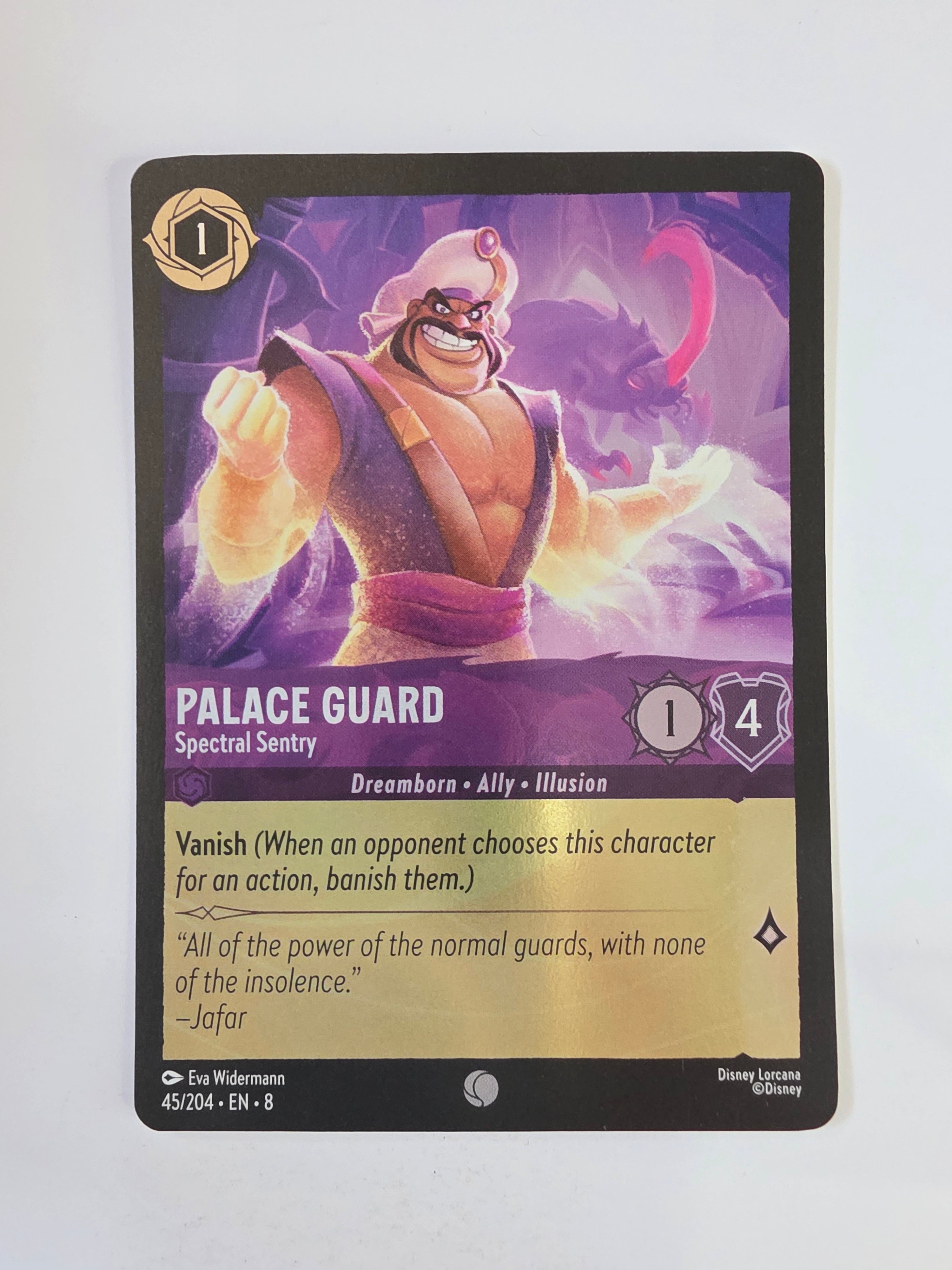 Disney Lorcana Reign of Jafar | Coldfoil | Palace Guard Spectral Sentry | #045 | Common