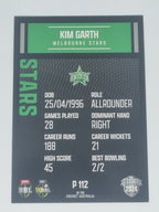 2024-25 LUXE Cricket Traders - Parallel - #P112 - Kim Garth - Stars