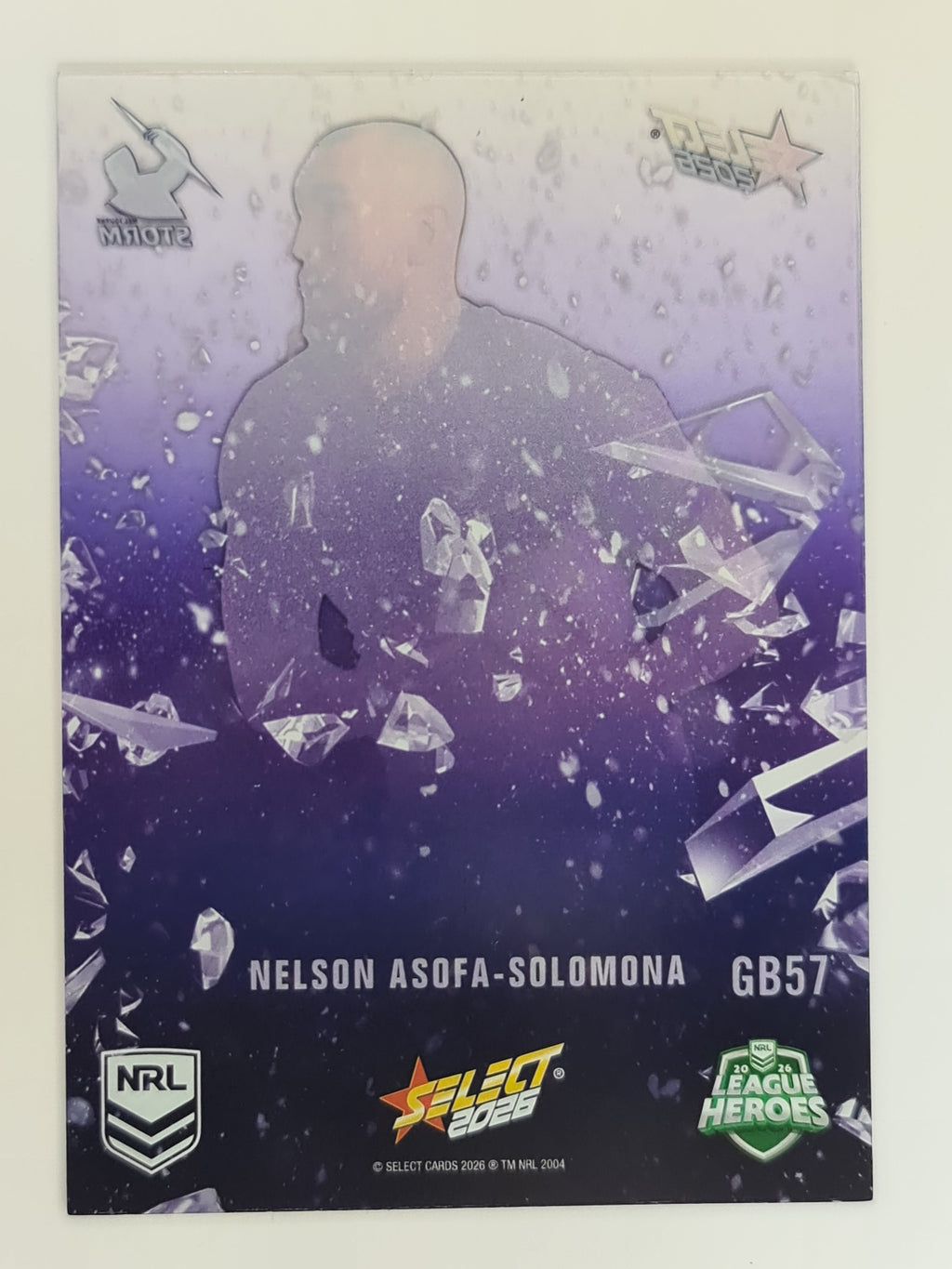 NRL 2026 League Heroes | Gamebreakers | #GB57 | Nelson Asofa-Solomona | Melbourne Storm