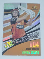 24-25 LUXE Cricket - 23/24 Team of the Tournament #TT04 Sophie Devine - Scorchers