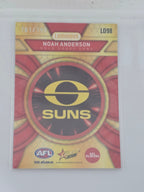 AFL Footy Stars 2025 Luminous Dragon Scales #LD98 N. ANDERSON Suns #781/799