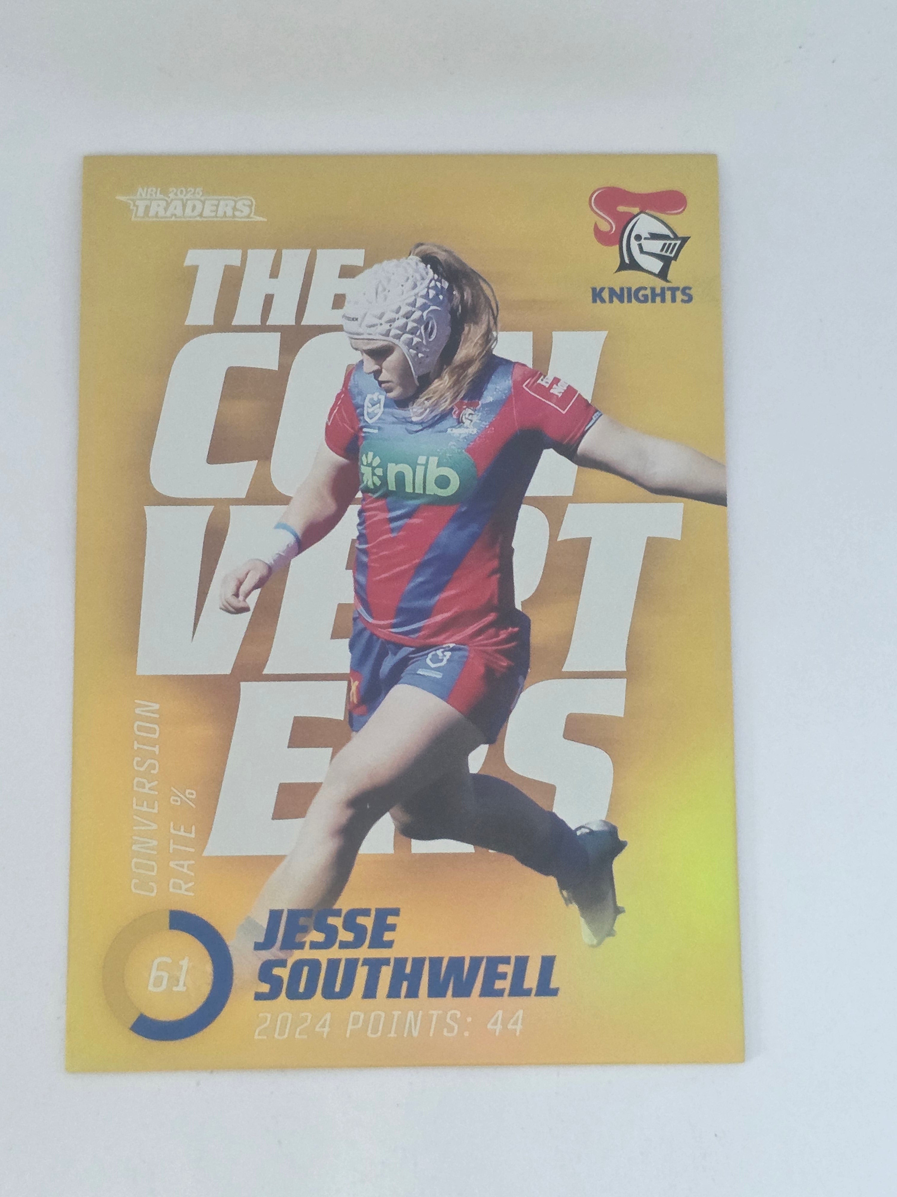 NRL 2025 Traders Titanium| Converters Parallel #TCP22 | Jesse Southwell Knights