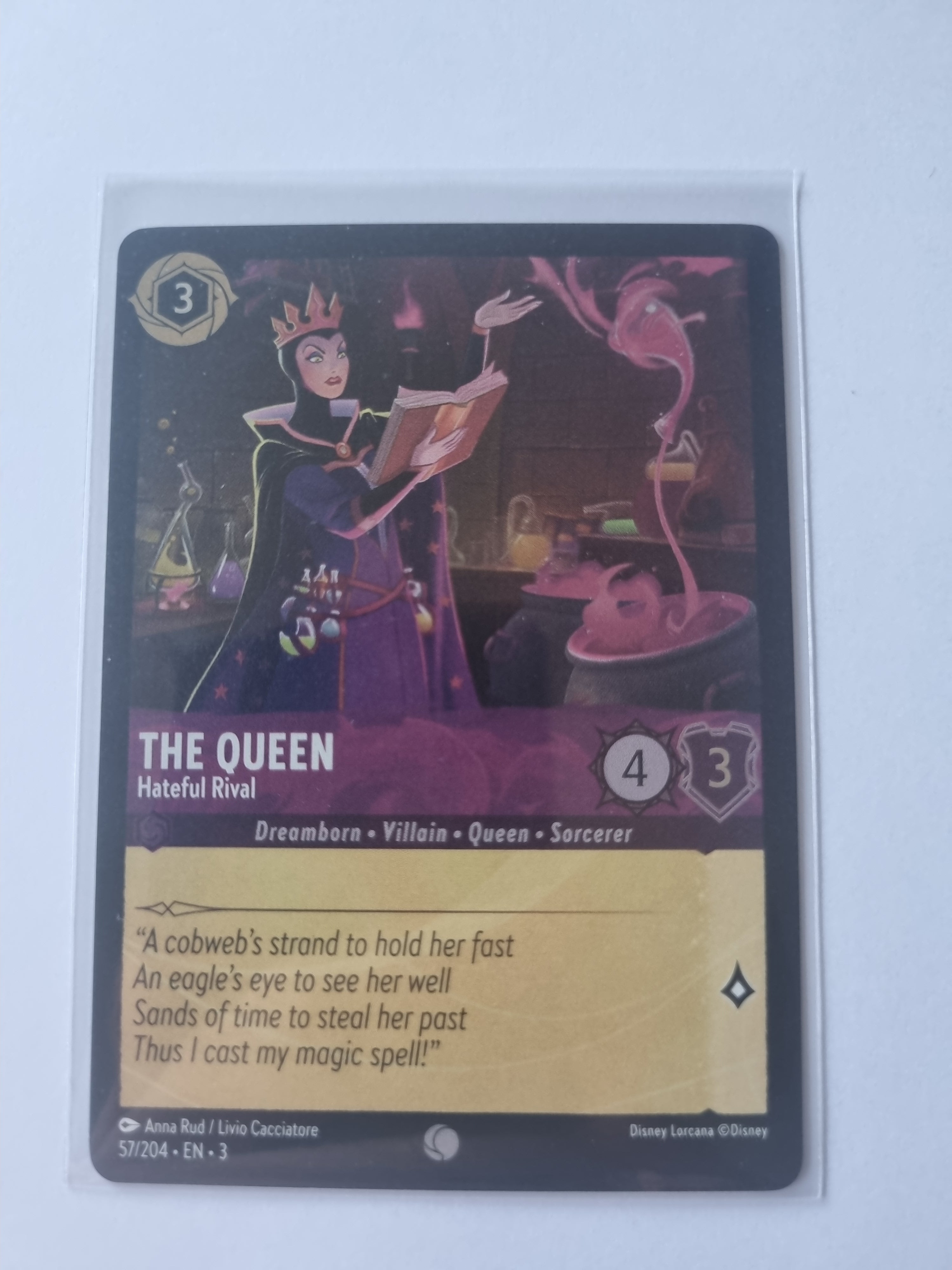 Into the Inklands - Coldfoil - The Queen - Hateful Rival - 057/204 Common