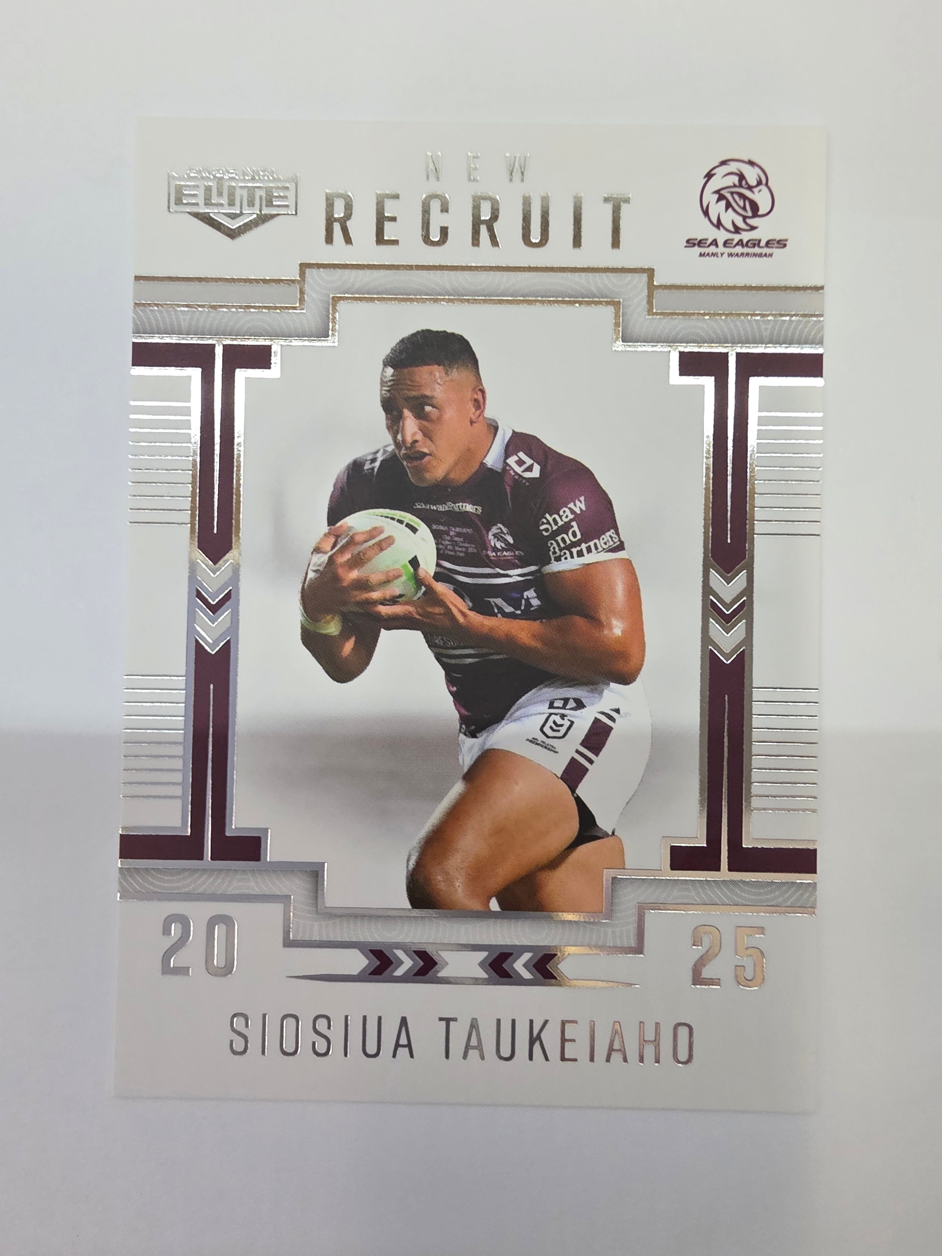 NRL 2025 Elite | New Recruits | #NR13 | Siosiua Taukeiaho | Sea Eagles