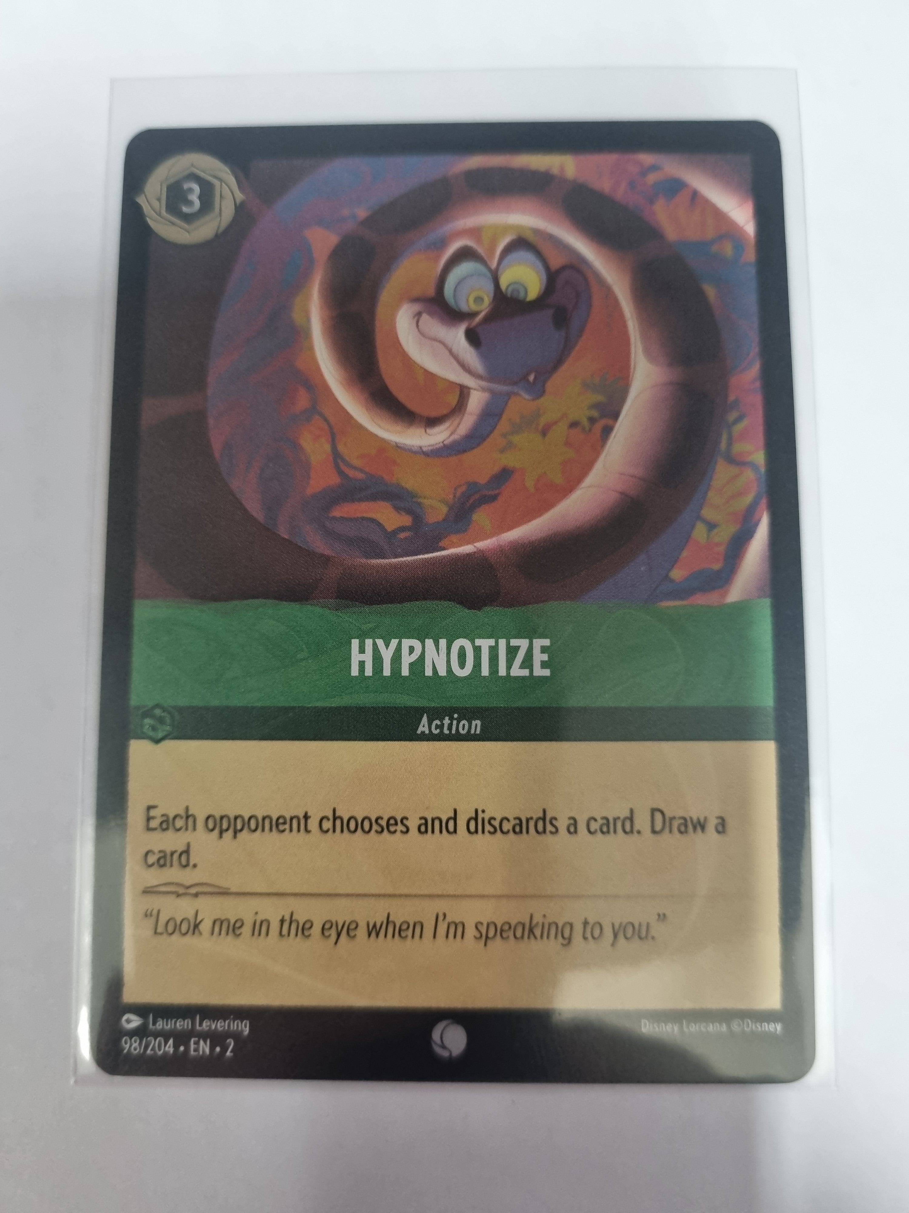 Lorcana - Floodborn - #98/204 - Coldfoil - Hypnotize - Common