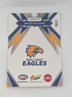 AFL Footy Stars 2025 | Luminous Thunderbolt | #LT203 | B. Williams | West Coast