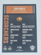 2024-25 LUXE Cricket Traders - Parallel - #P118 - Josh Inglis - Scorchers