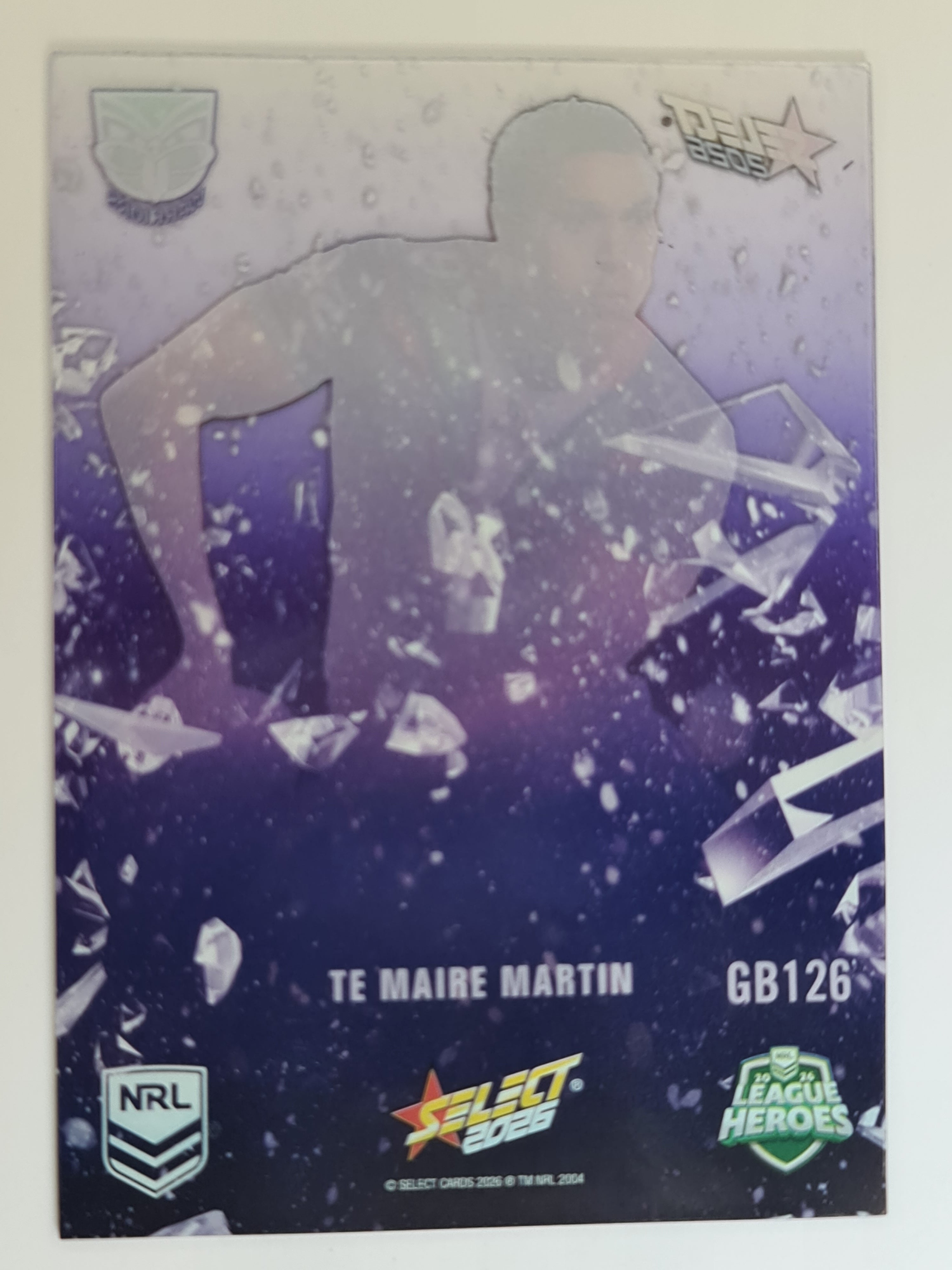 NRL 2026 League Heroes | Gamebreakers | #GB126 | Te Maire Martin | New Zealand Warriors
