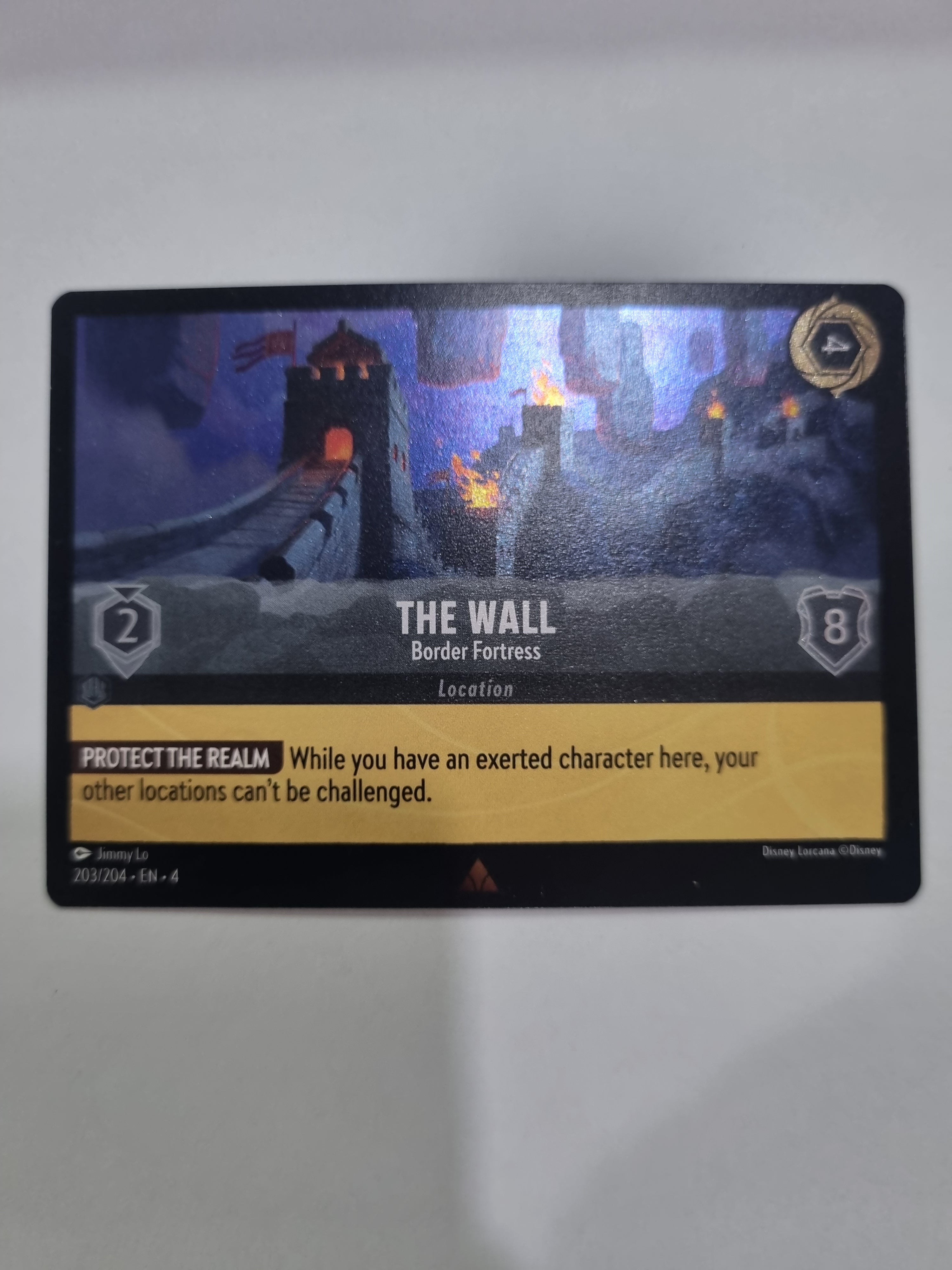 Ursula's Return - Coldfoil - The Wall - Border Fortress - 203/204 - Rare