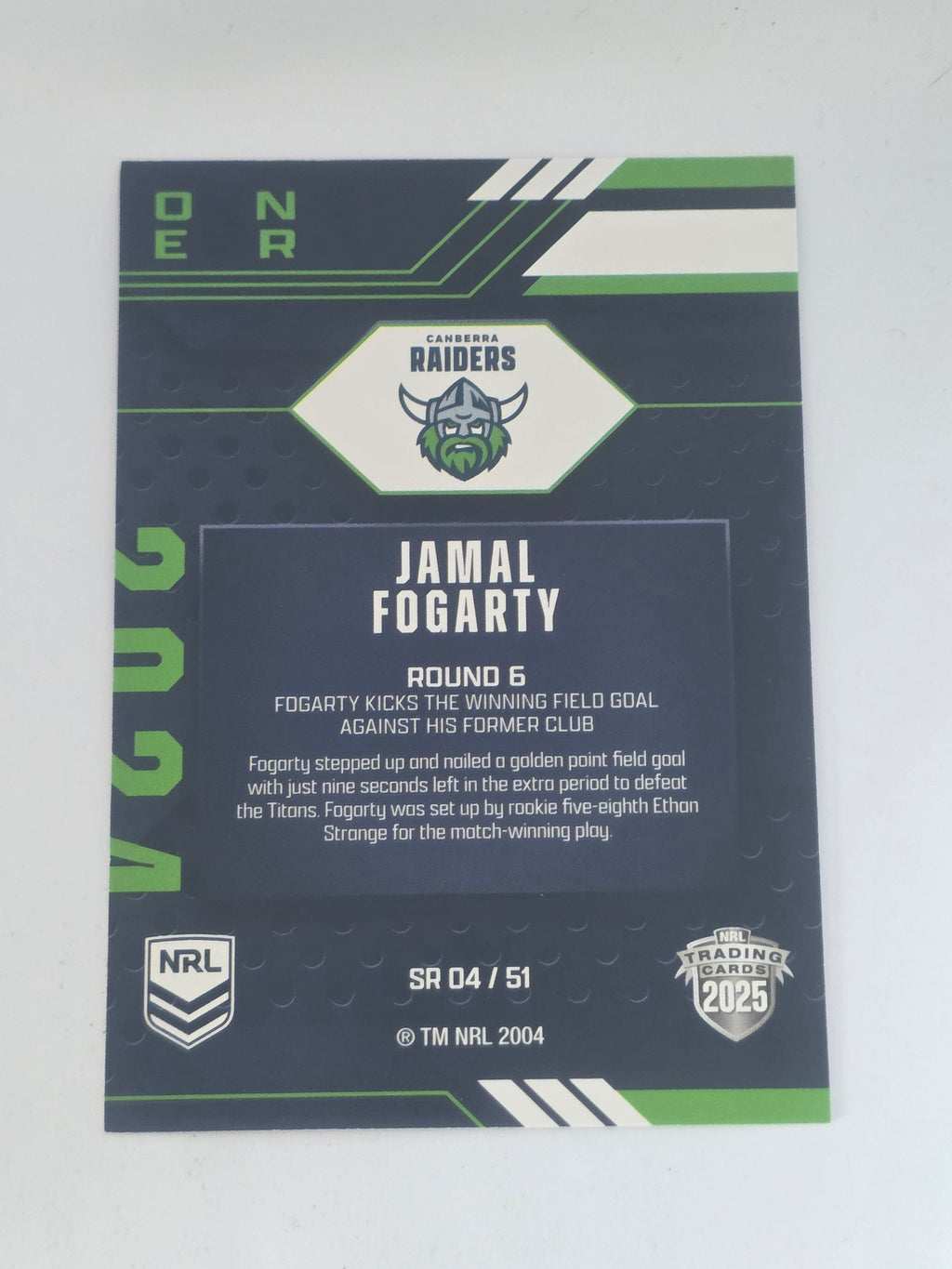 NRL 2025 Traders | 2024 Season to Remember | #SR4 | Jamal Fogarty | Raiders