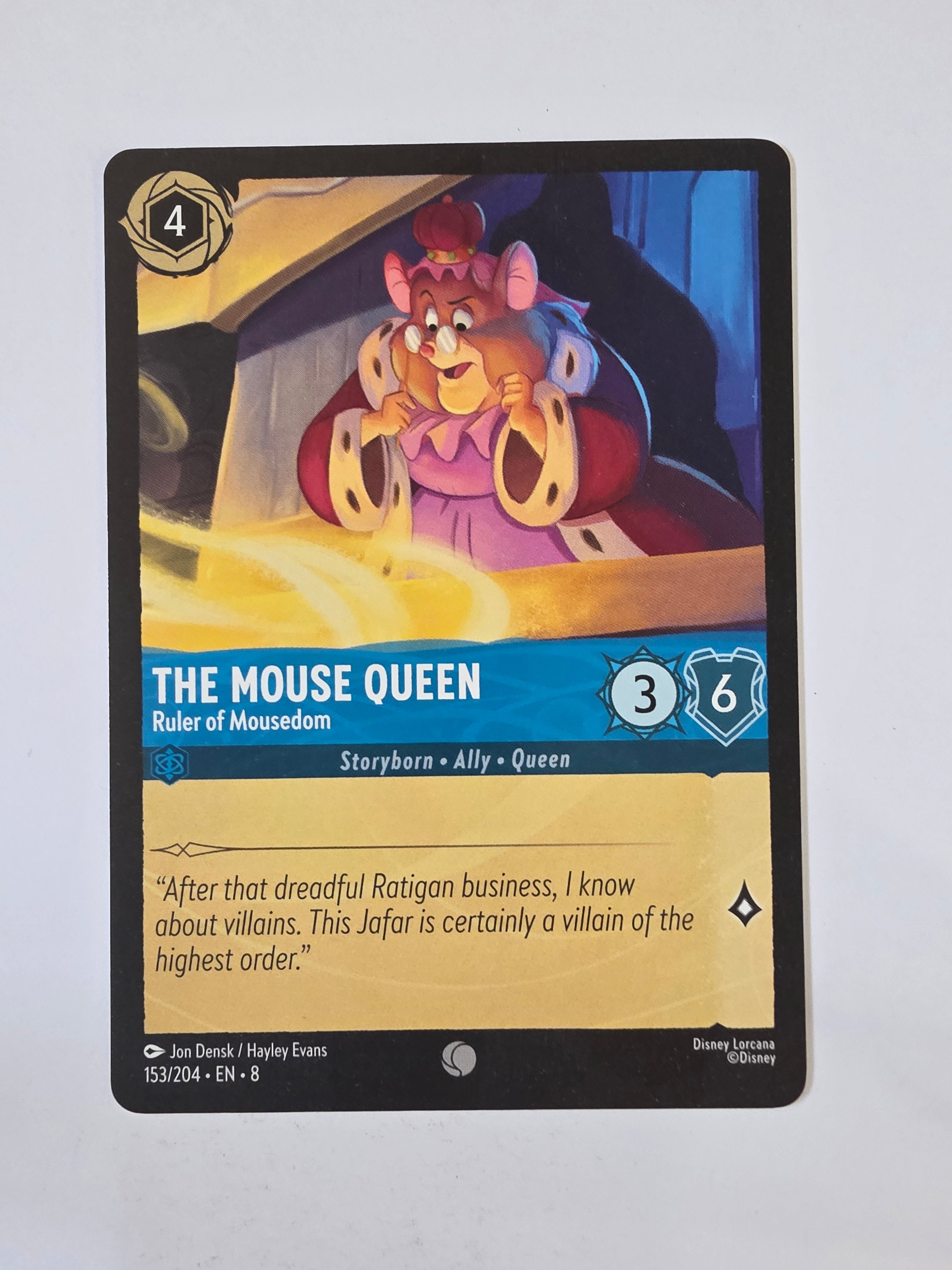 Disney Lorcana Reign of Jafar | The Mouse Queen Ruler of Mousedom | #153 | Common
