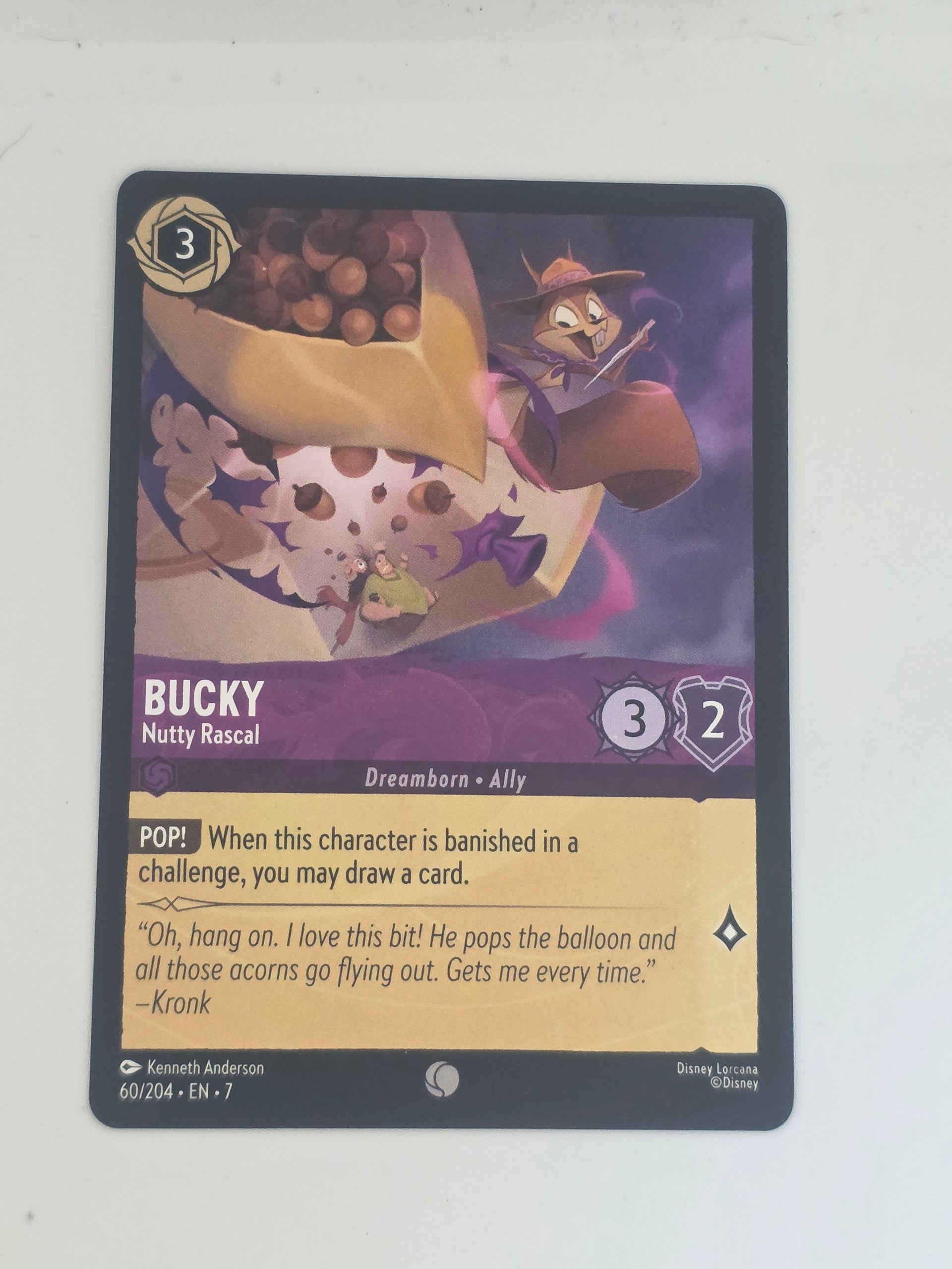 Lorcana | Archazia's Island | #60/204 | Bucky - Nutty Rascal