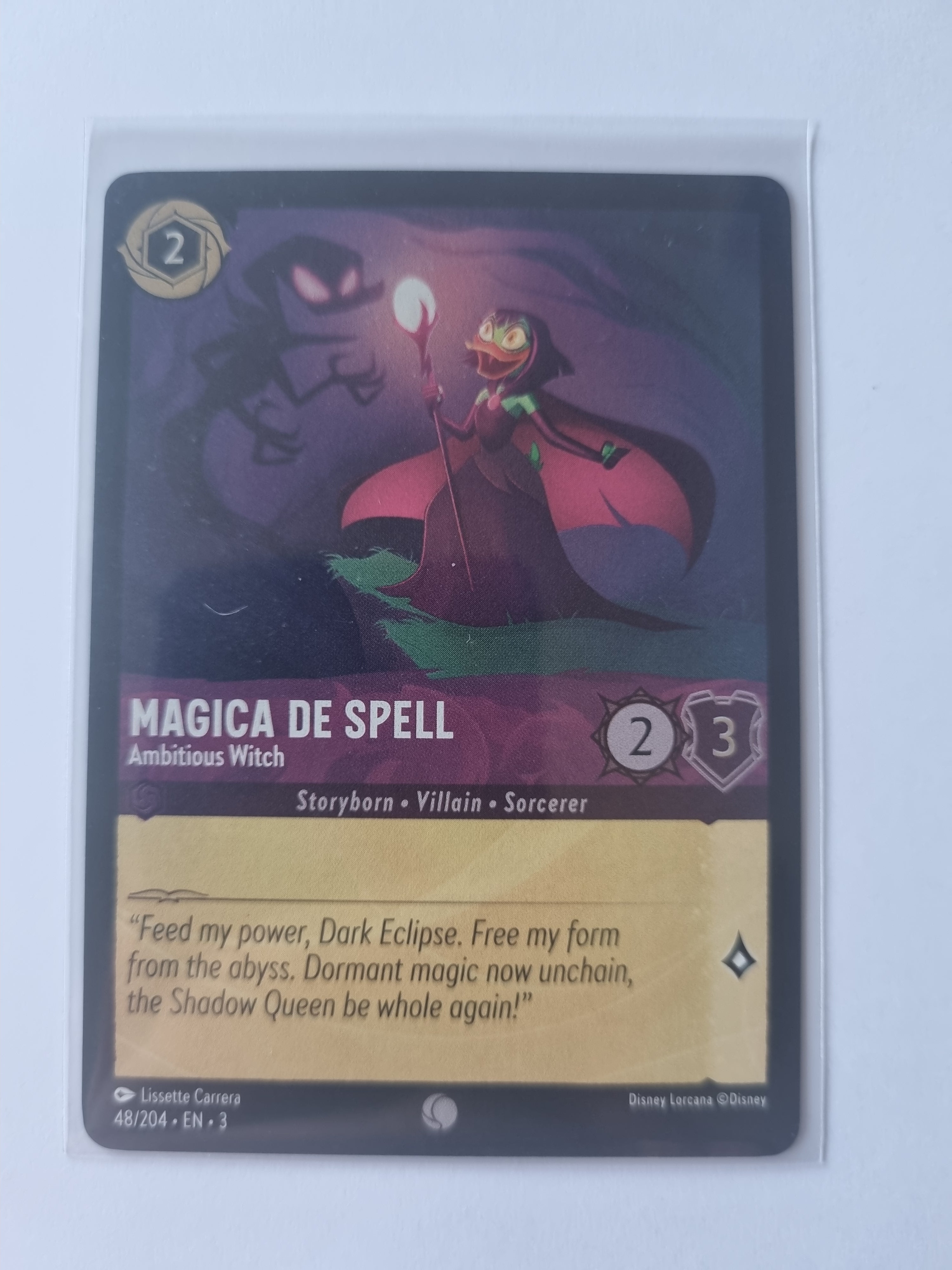 Into the Inklands Coldfoil Magica De Spell - Ambitious Witch 48/204 Common
