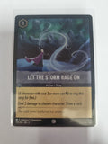Lorcana - Floodborn - #199/204 - Coldfoil - Let the Storm Rage On - Common
