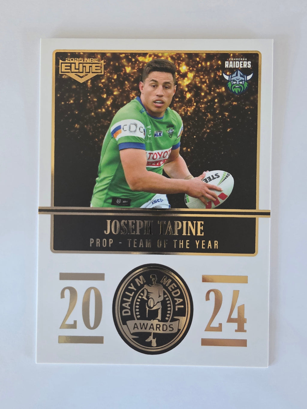 NRL 2025 Elite | 2024 Dally M Awards | #DM11 | Joseph Tapine | Raiders