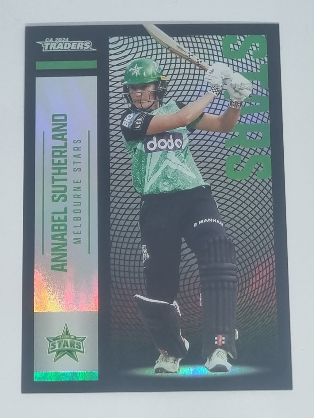 2024-25 LUXE Cricket Traders - Parallel - #P114 - Annabel Sutherland - Stars