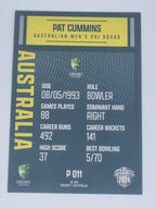 2024-25 LUXE Cricket Traders - Parallel - #P011 - Pat Cummins - Aust ODI