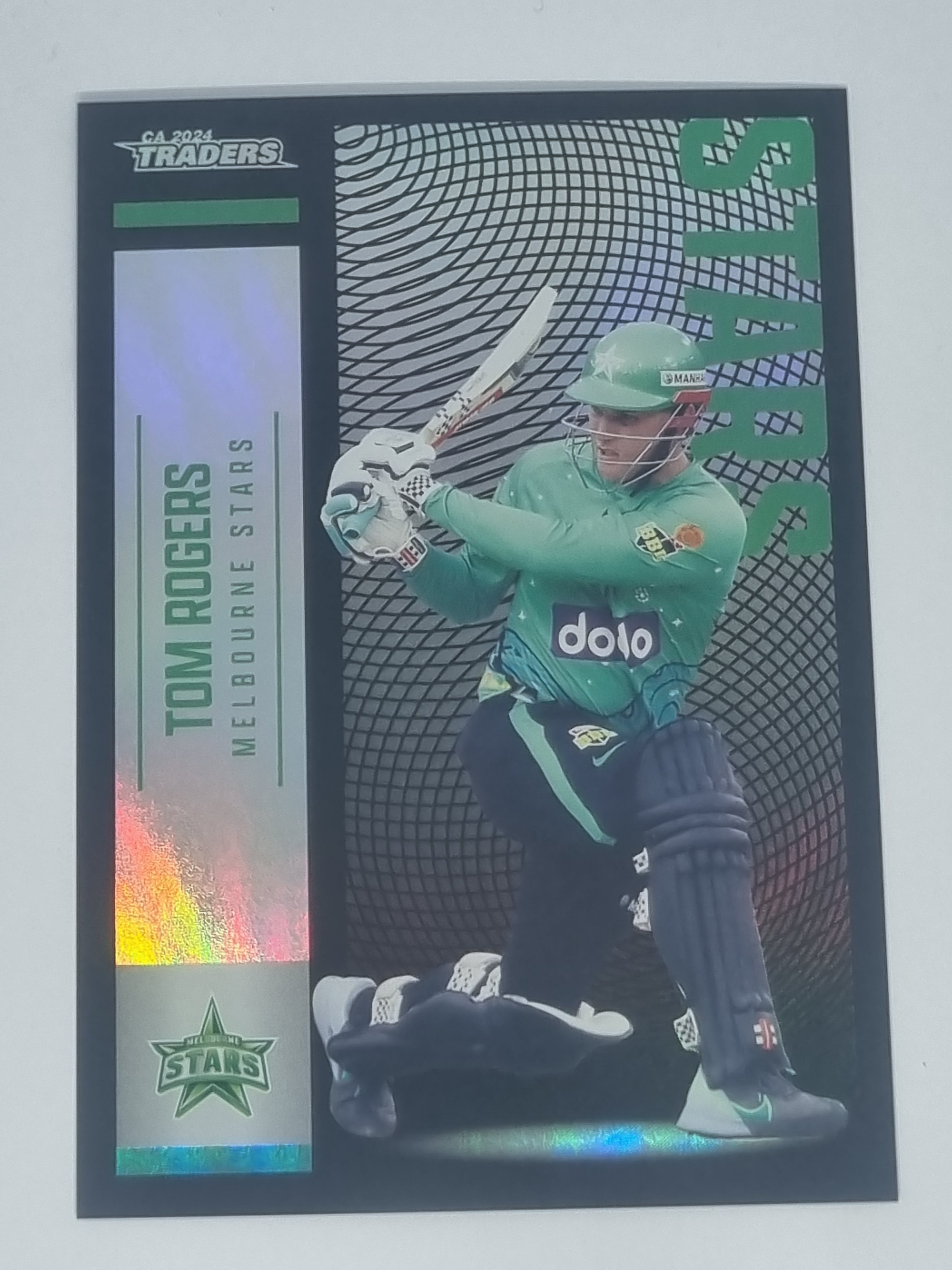 2024-25 LUXE Cricket Traders - Parallel - #P108 - Tom Rogers - Stars