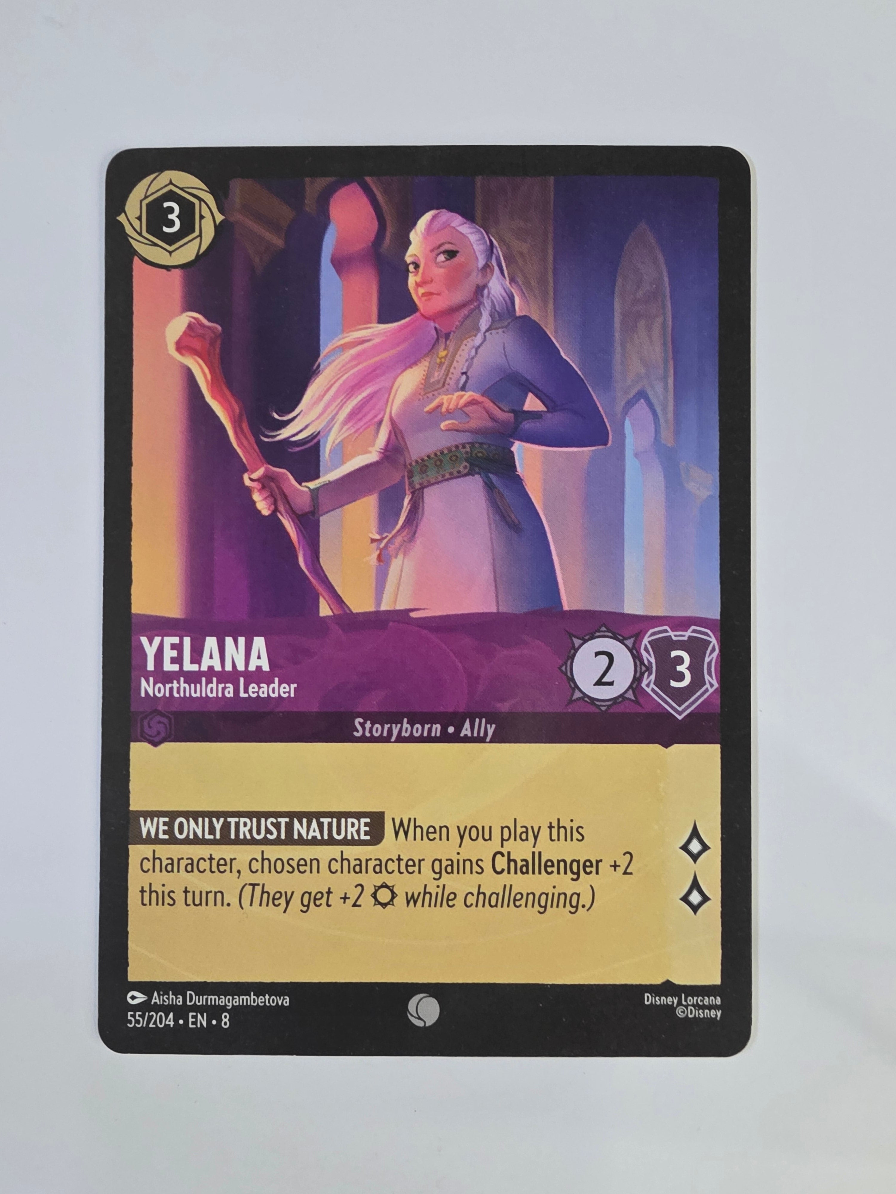 Disney Lorcana Reign of Jafar | Yelana Northuldra Leader | #055 | Common