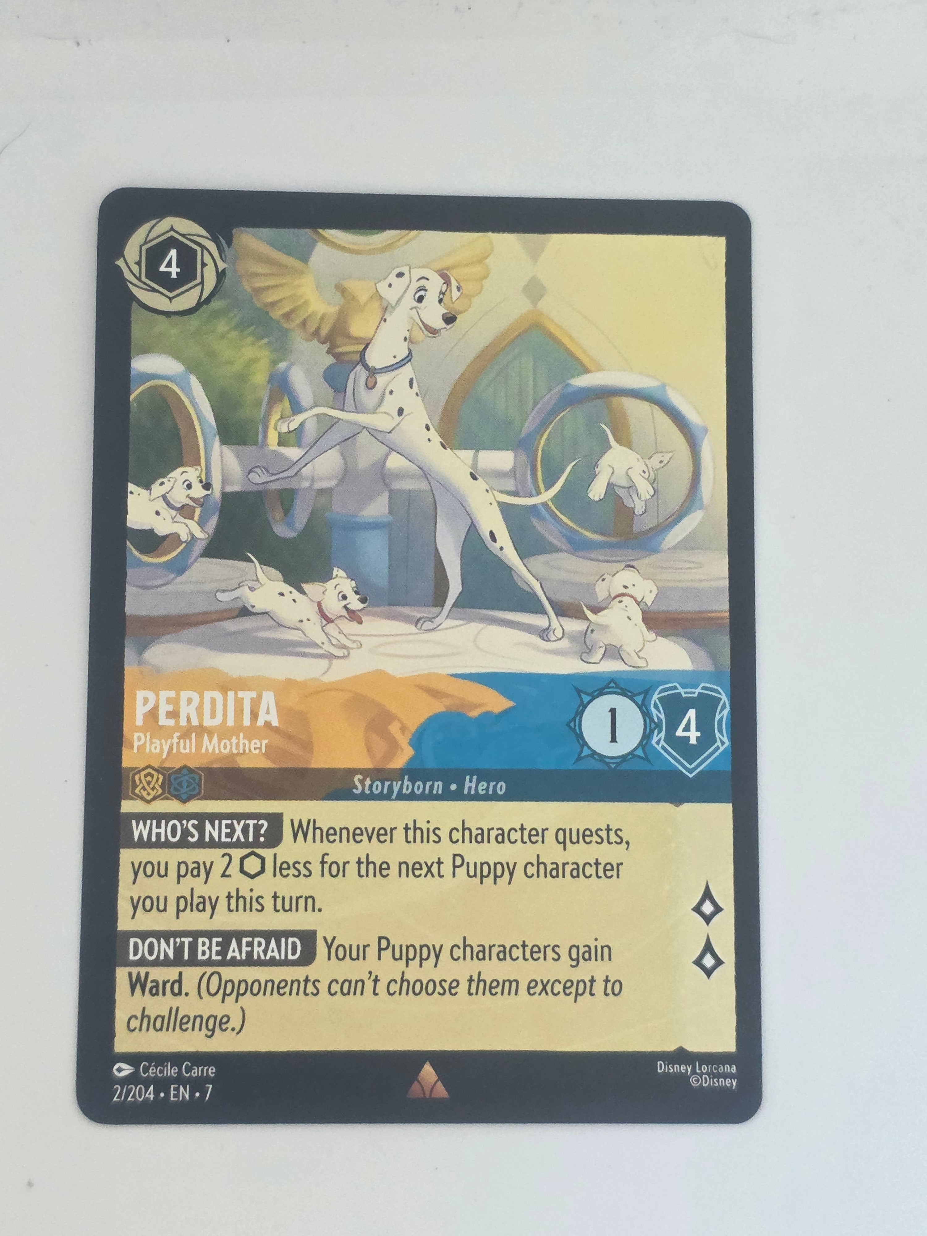 Lorcana | Archazia's Island | #2/204 | Perdita - Playful Mother |Rare