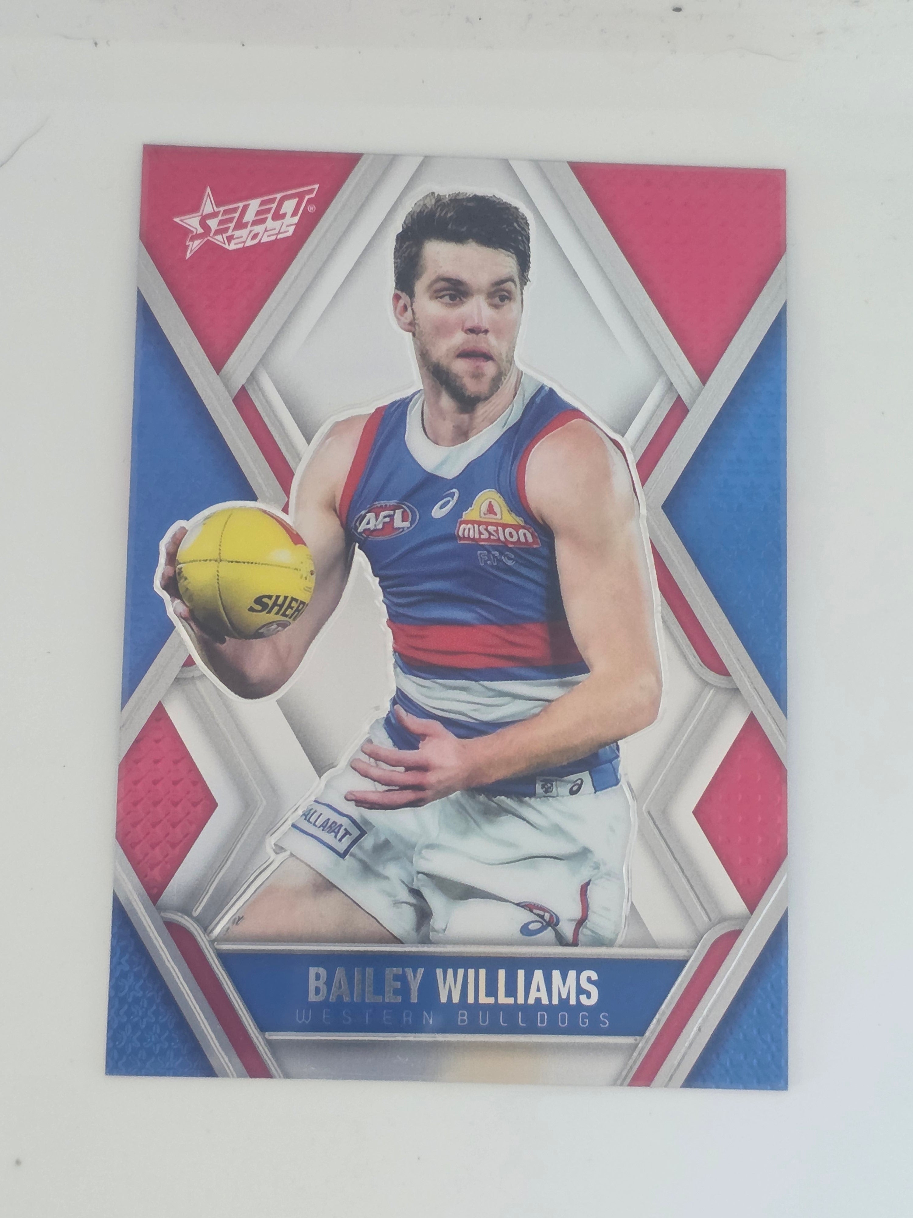 AFL Footy Stars 2025 | Luminous Base | #L198 | B. Williams | Western Bulldogs