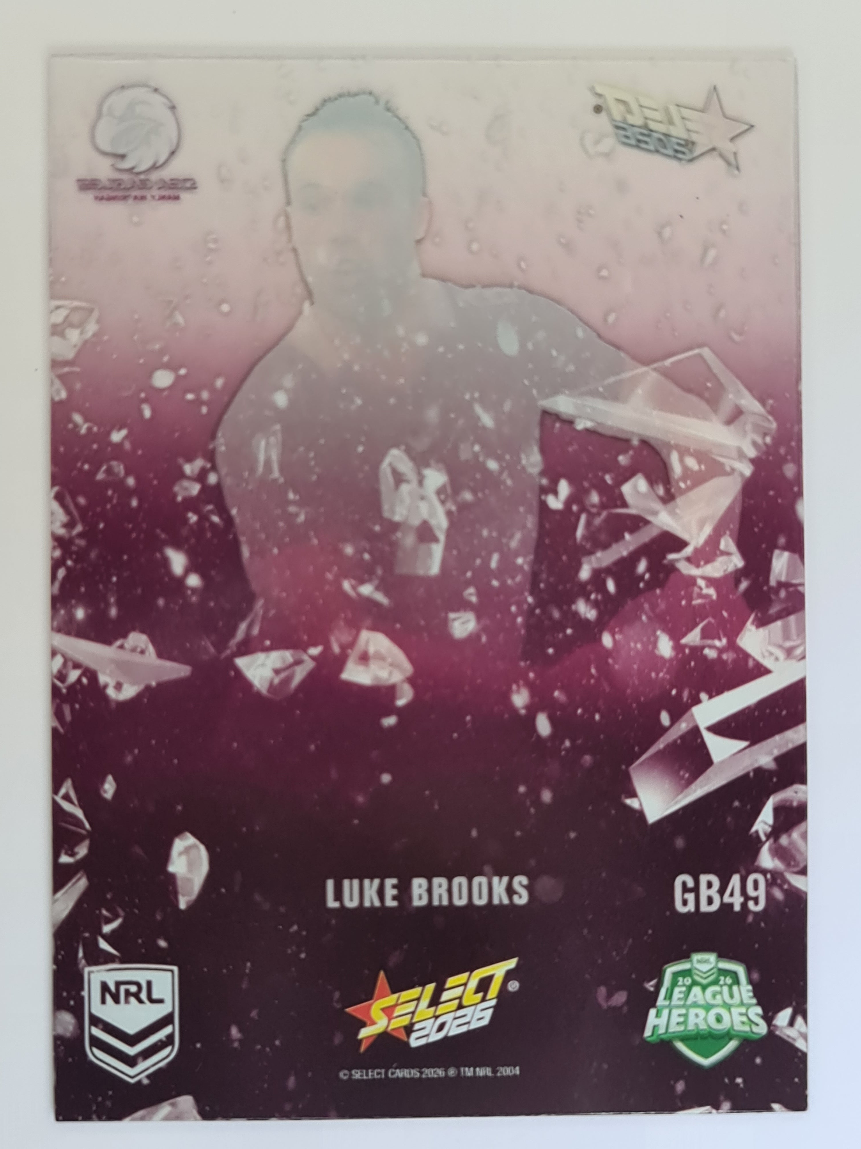 NRL 2026 League Heroes | Gamebreakers | #GB49 | Luke Brooks | Manly Sea Eagles
