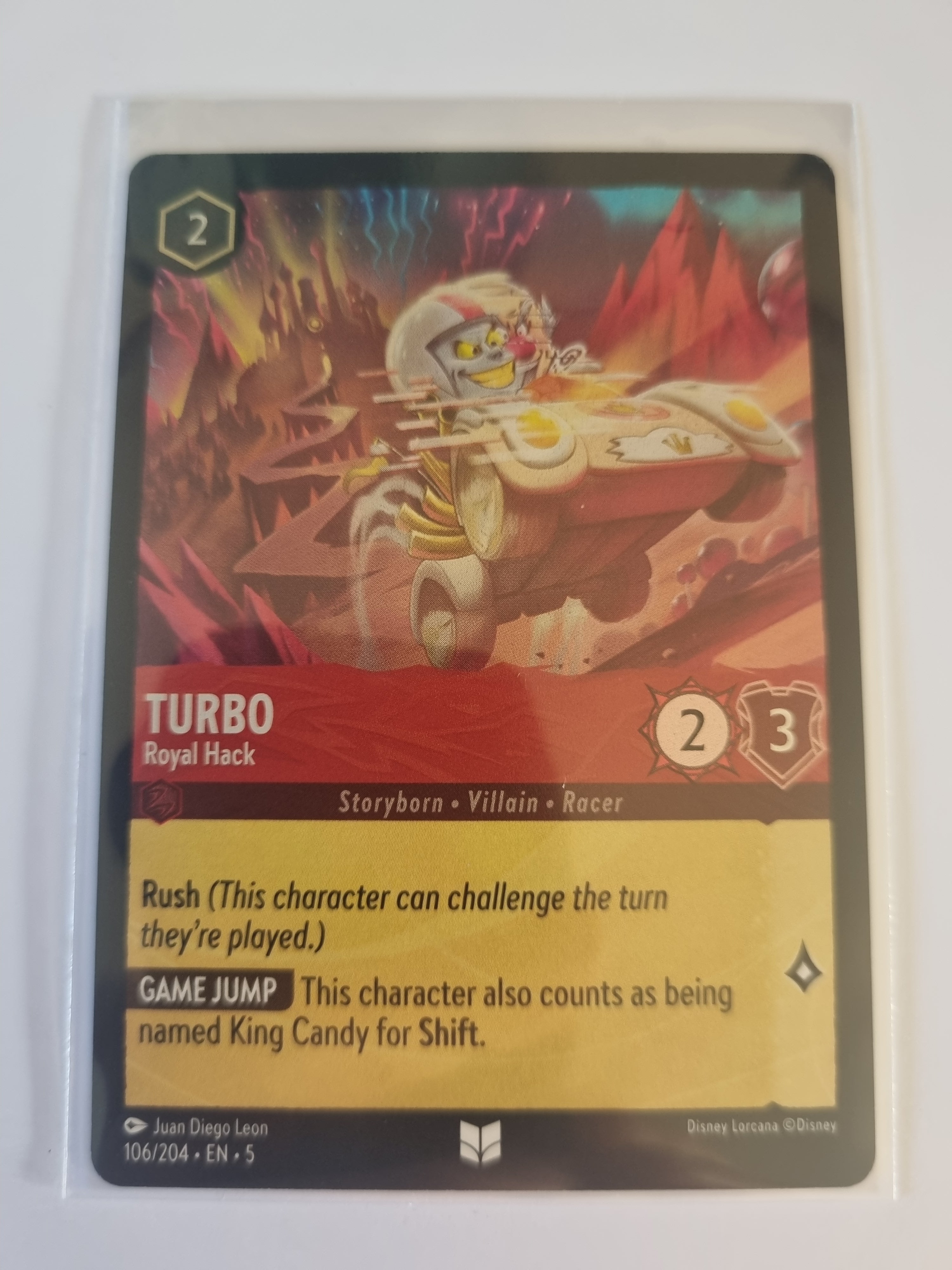 Shimmering Skies - Coldfoil - Turbo - Royal Hack - 106/204 - Uncommon