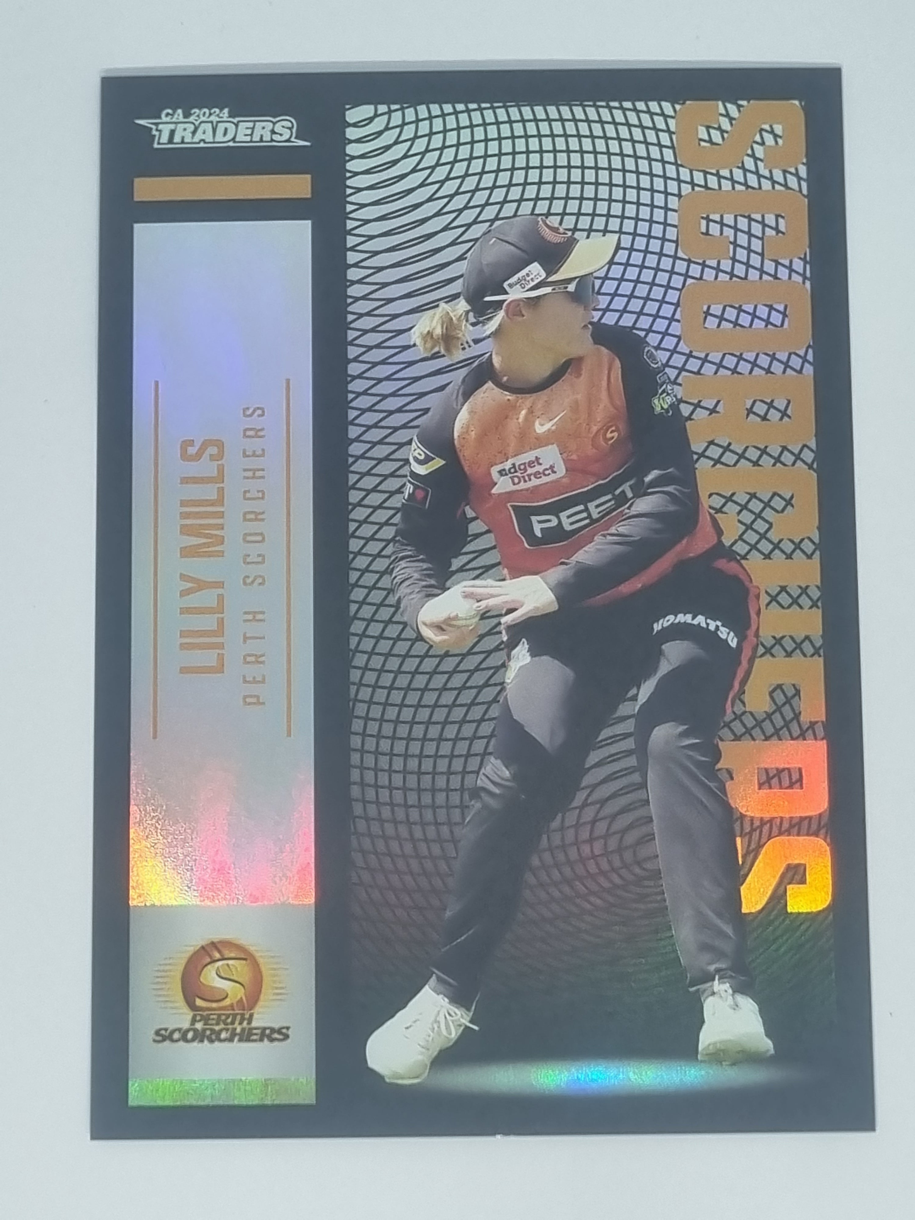 2024-25 LUXE Cricket Traders - Parallel - #P126 - Lilly Mills - Scorchers