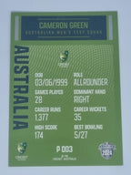 2024-25 LUXE Cricket Traders - Parallel - #P003 - Cameron Green - Aust Test