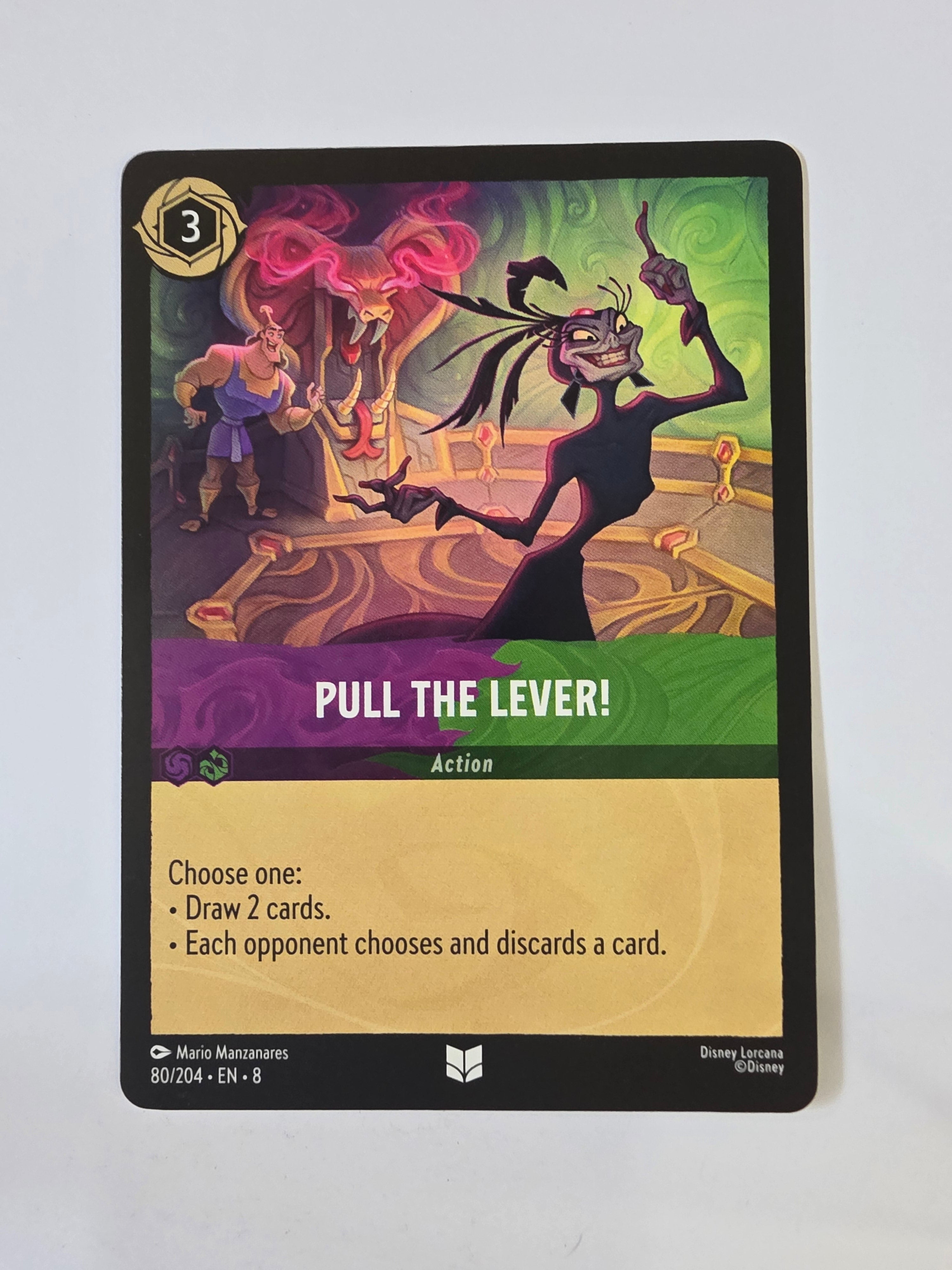 Disney Lorcana Reign of Jafar | Pull the Level! | #080 | Uncommon