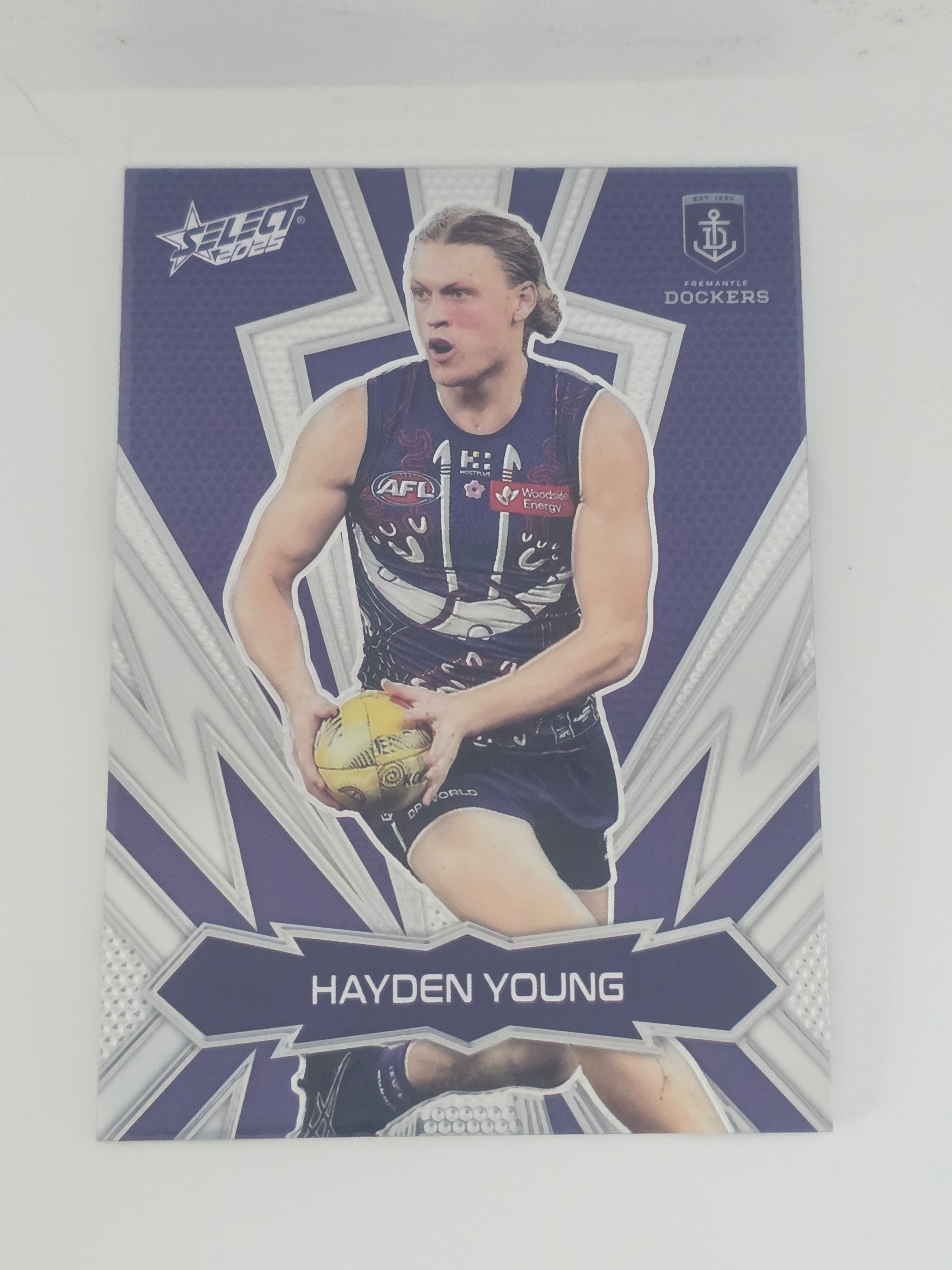 AFL Footy Stars 2025 | Luminous Thunderbolt | #LT72 | H. Young | Fremantle