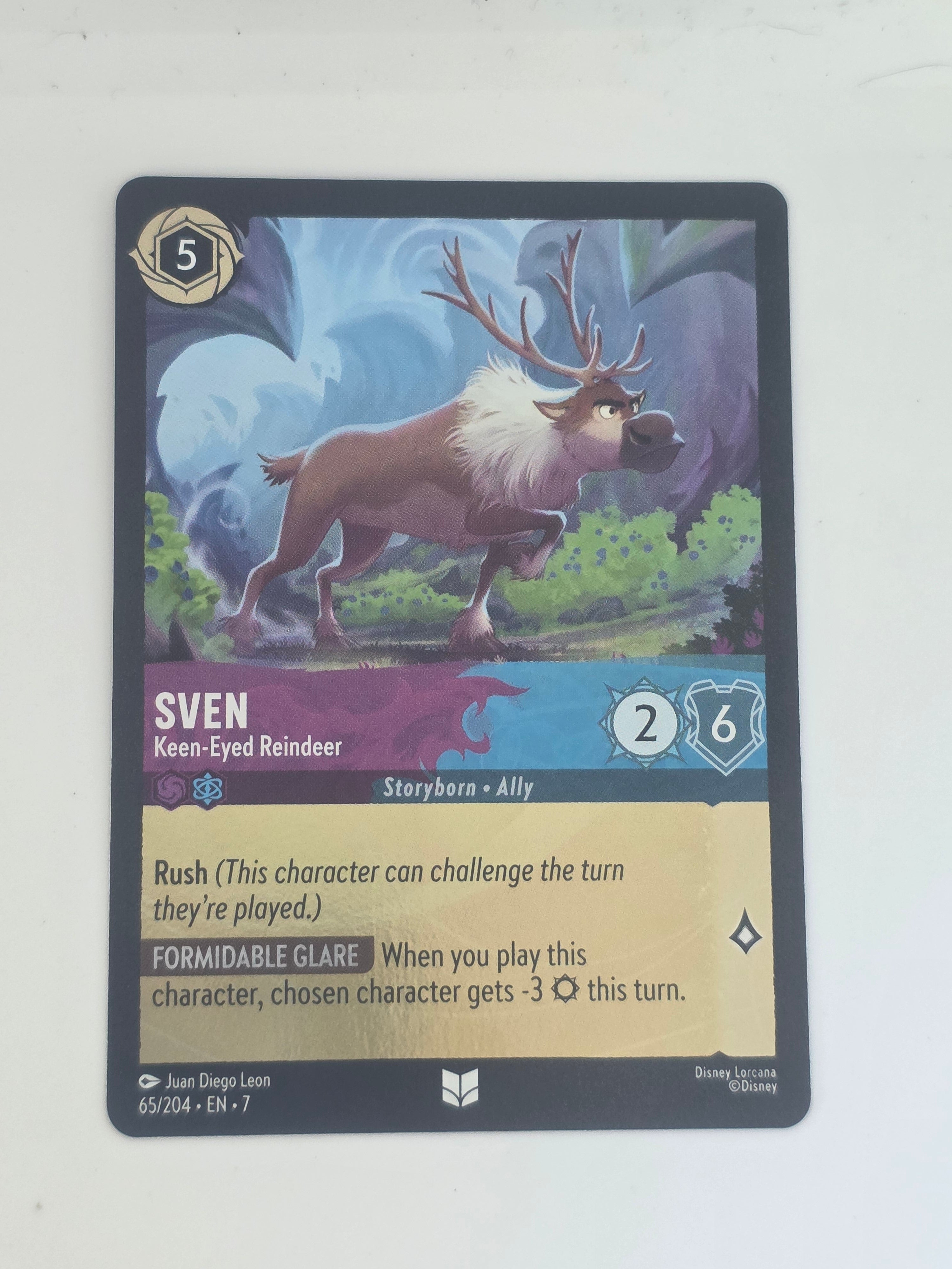 Lorcana | Archazia's Island COLDFOIL #65/204 | Sven - Keen-Eyed Reindeer | U/C