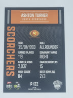 2024-25 LUXE Cricket Traders - Parallel - #P122 - Ashton Turner - Scorchers
