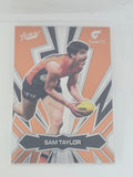 AFL Footy Stars 2025 Luminous Thunderbolt Gold #LT94 S. Taylor GWS #058/399