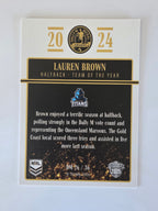 NRL 2025 Elite | 2024 Dally M Awards | #DM26 | Lauren Brown | Titans
