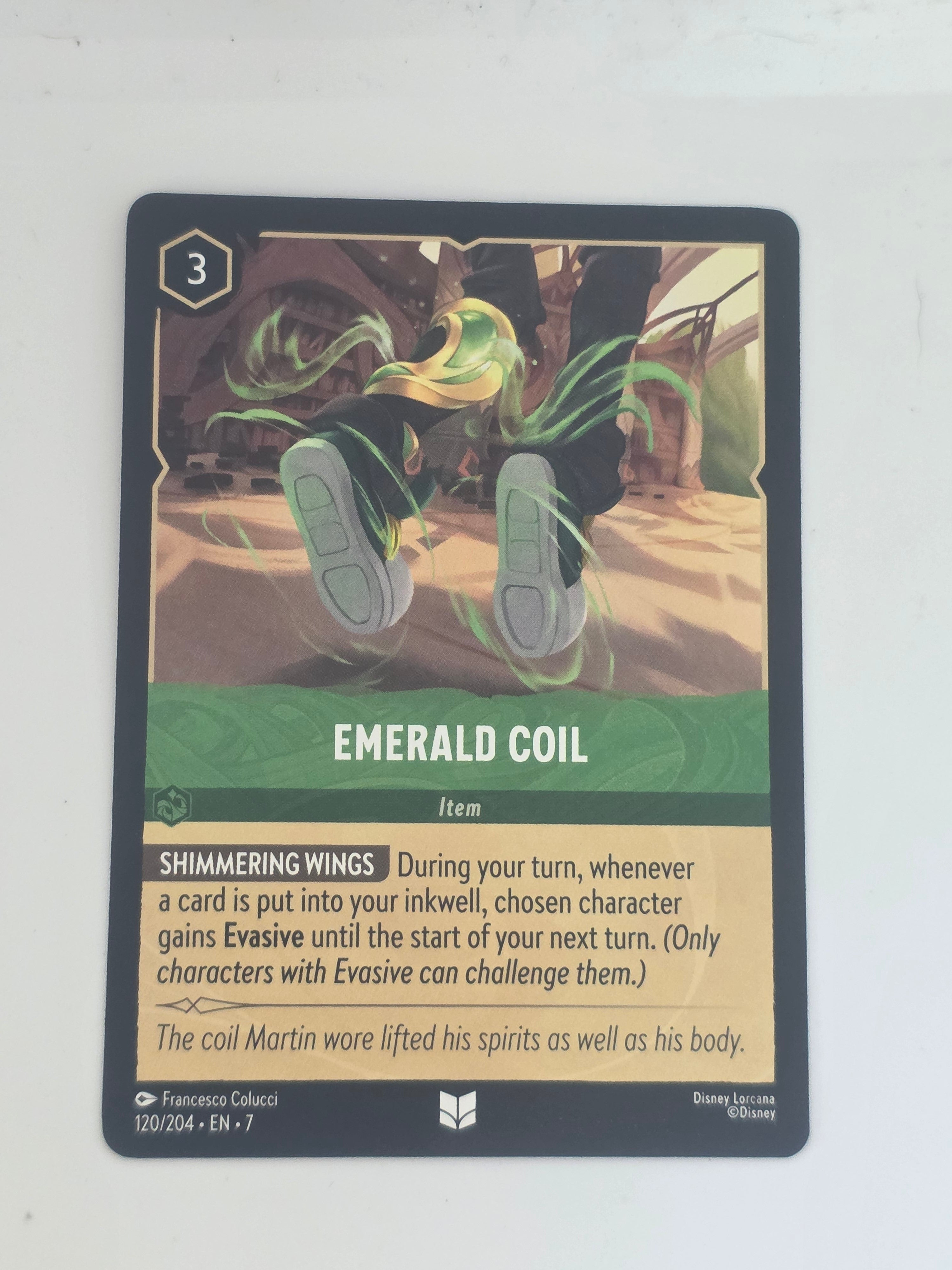 Lorcana | Archazia's Island | #120/204 | Emerald Coil | Uncommon
