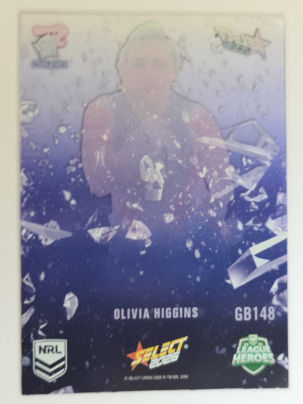 NRL 2026 League Heroes | Gamebreakers | #GB148 | Olivia Higgins | NRLW Newcastle Knights
