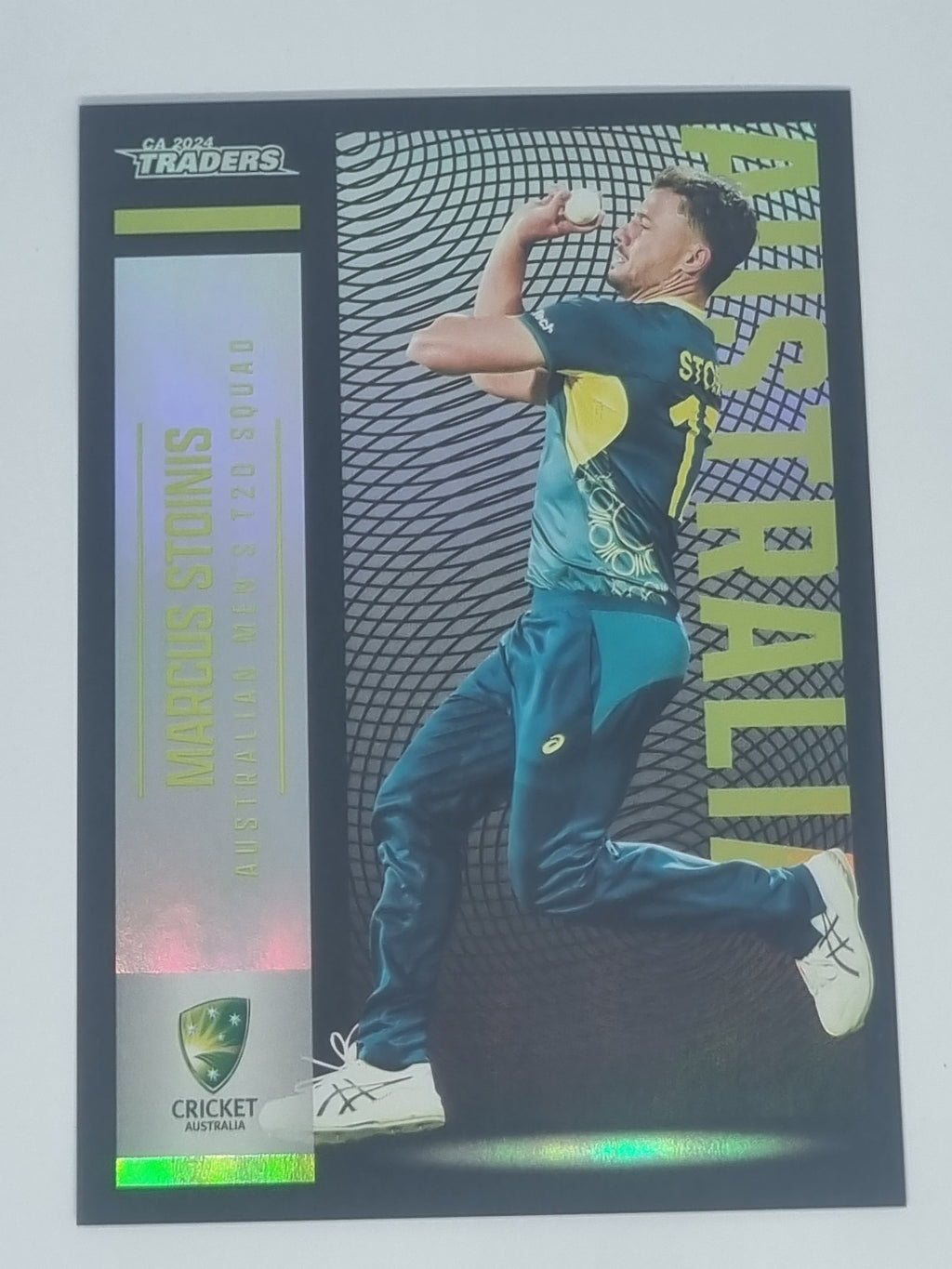 2024-25 LUXE Cricket Traders - Parallel - #P025 - Marcus Stoinis - Aust T20