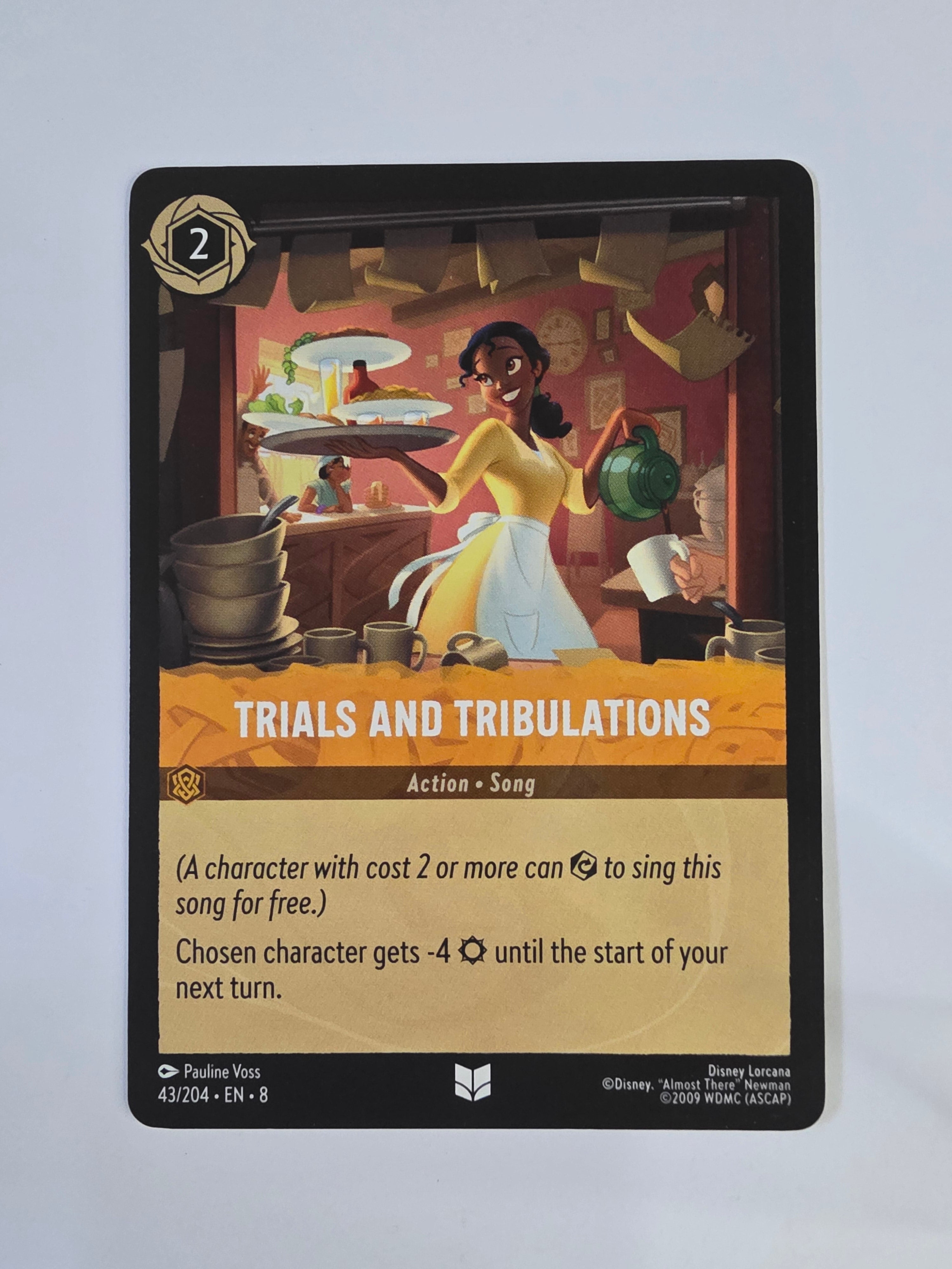 Disney Lorcana Reign of Jafar | Trials & Tribulations | #043 | Uncommon