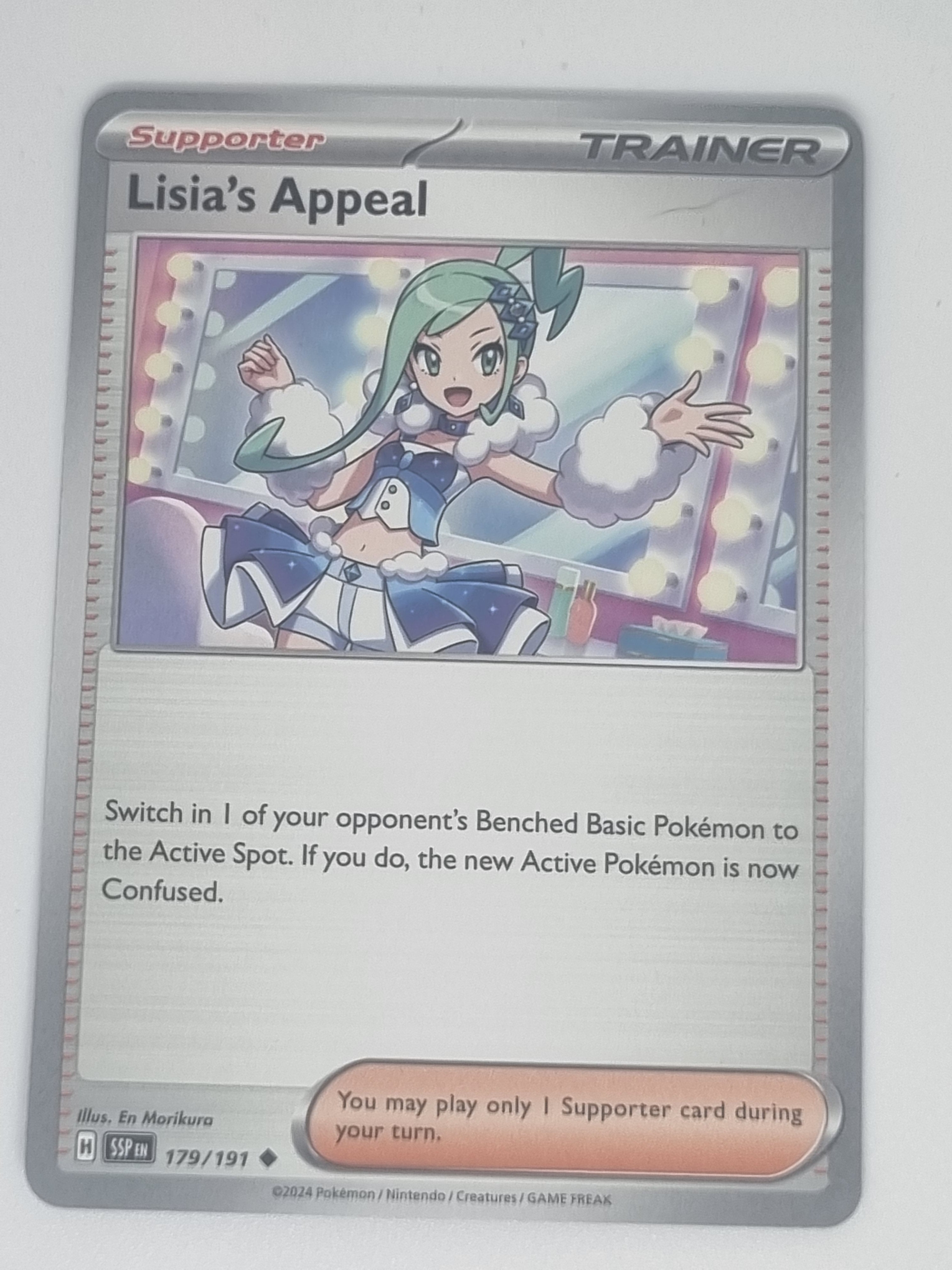 Pokemon TCG - Surging Sparks - #179/191 - Lisia's Appeal - Uncommon