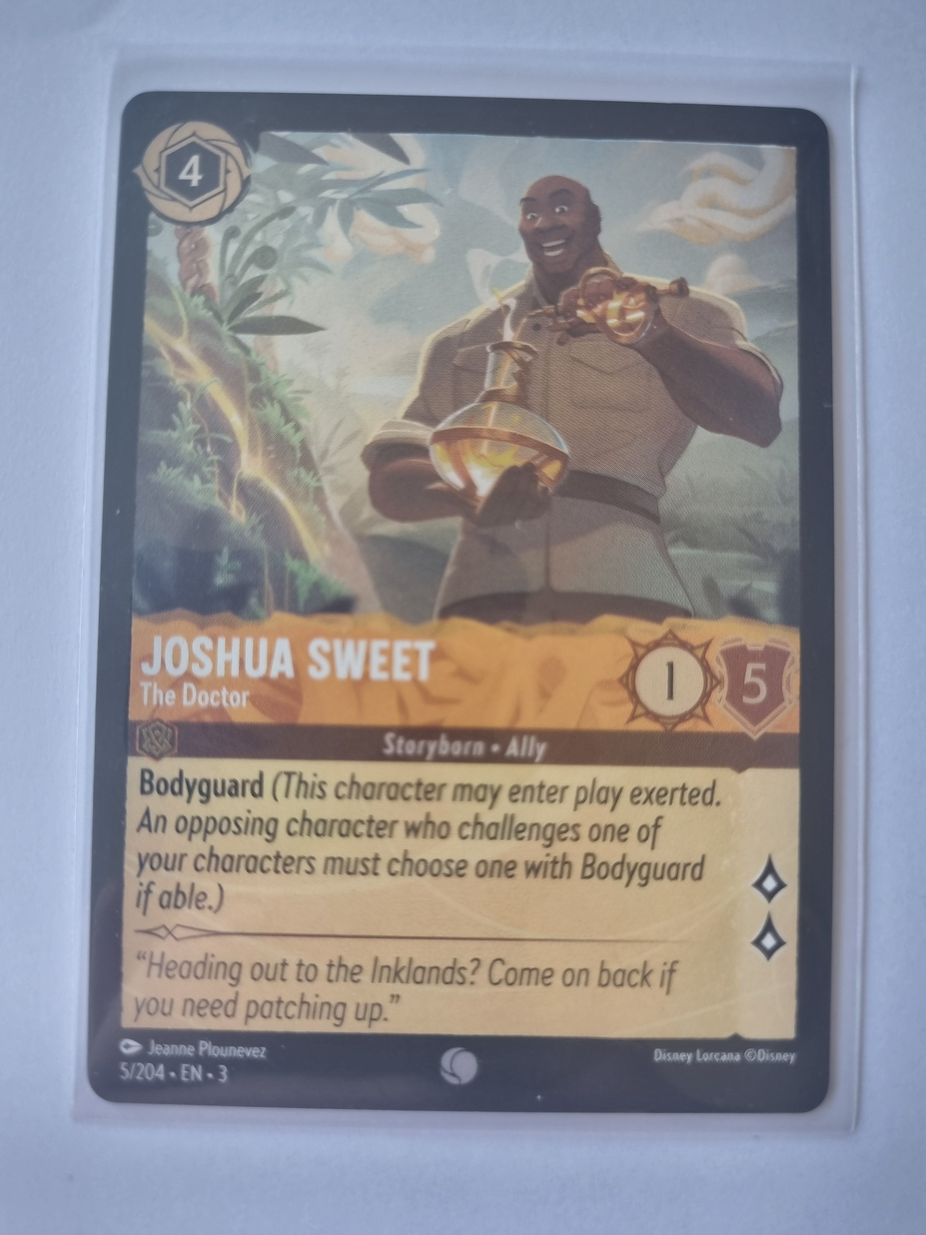 Into the Inklands - Coldfoil - Joshua Sweet - The Doctor - 005/204 Common