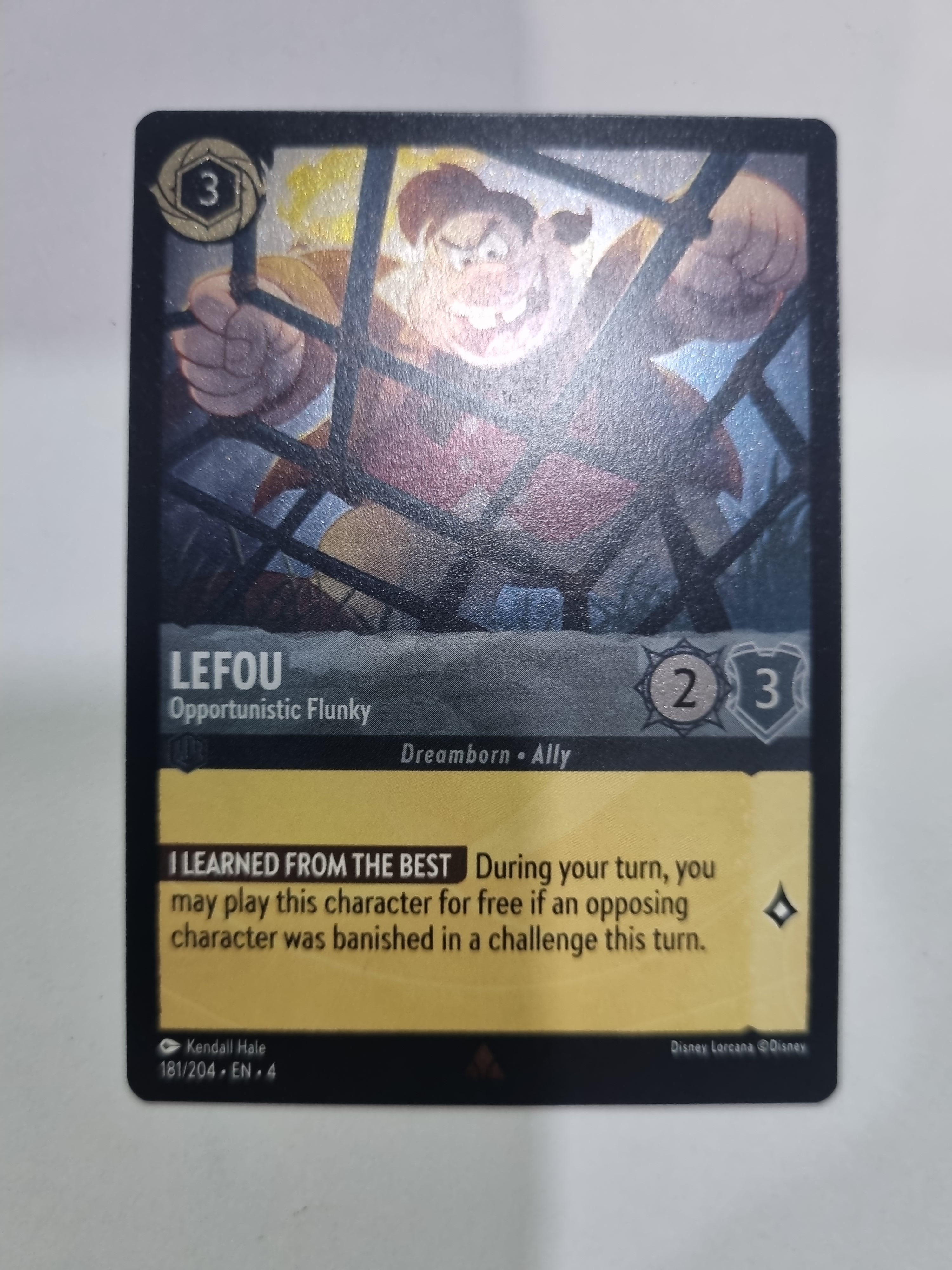 Ursula's Return - Coldfoil - Lefou - Opportunistic Flunky - 181/204 - Rare