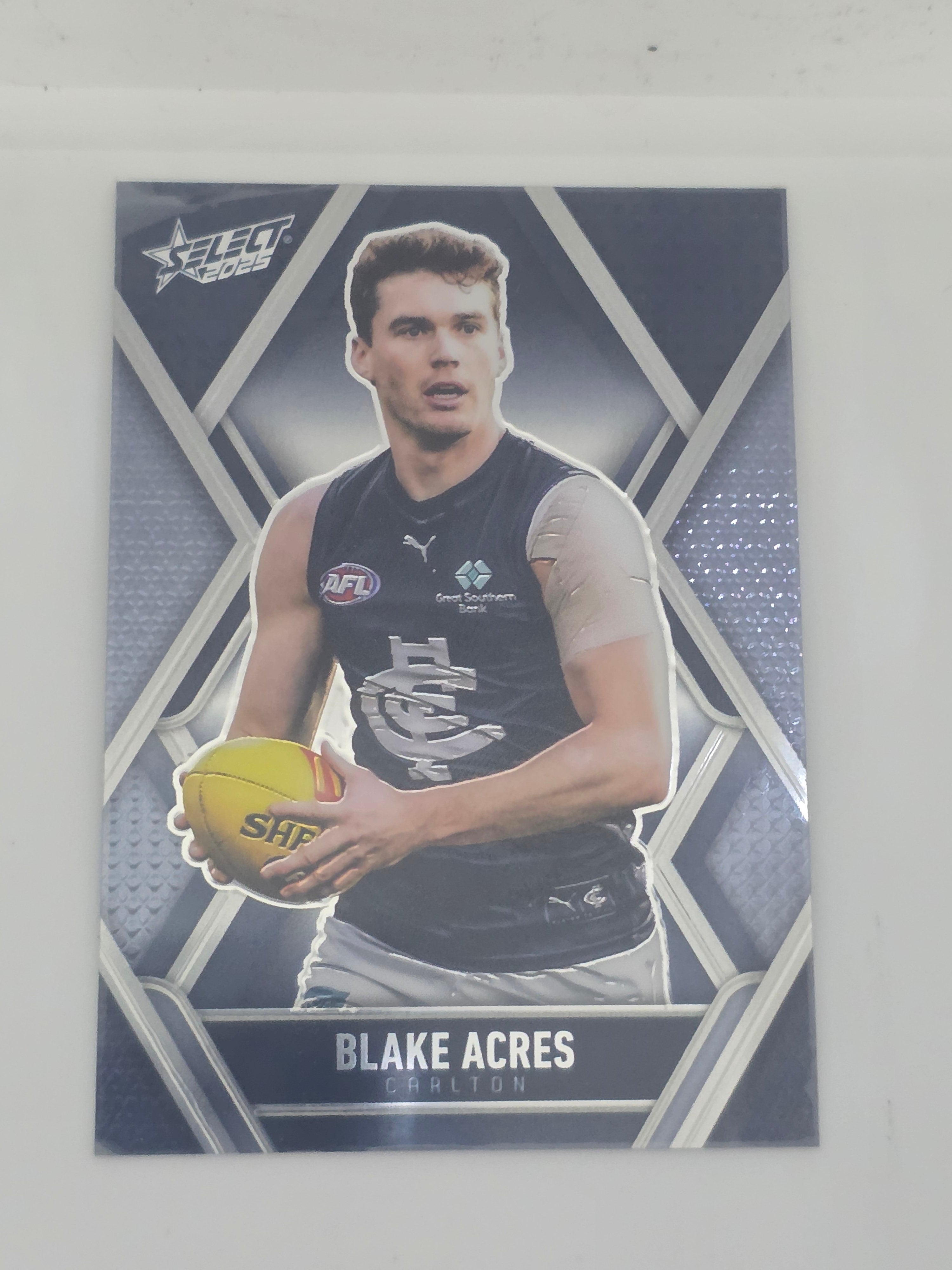 AFL Footy Stars 2025 | Luminous Base | #L23 | B. Acres | Carlton