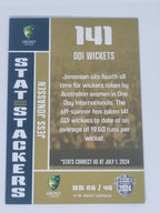2024-25 LUXE Cricket - Stat Stackers - #SS06 - Jess Jonassen - Australia Women's