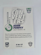 NRL 2025 Traders | Converters | #TC16 | Adam Pompey | Warriors