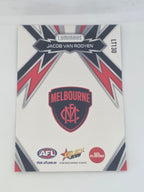 AFL Footy Stars 2025 | Luminous Thunderbolt | #LT130 | J. Van Rooyen | Melbourne