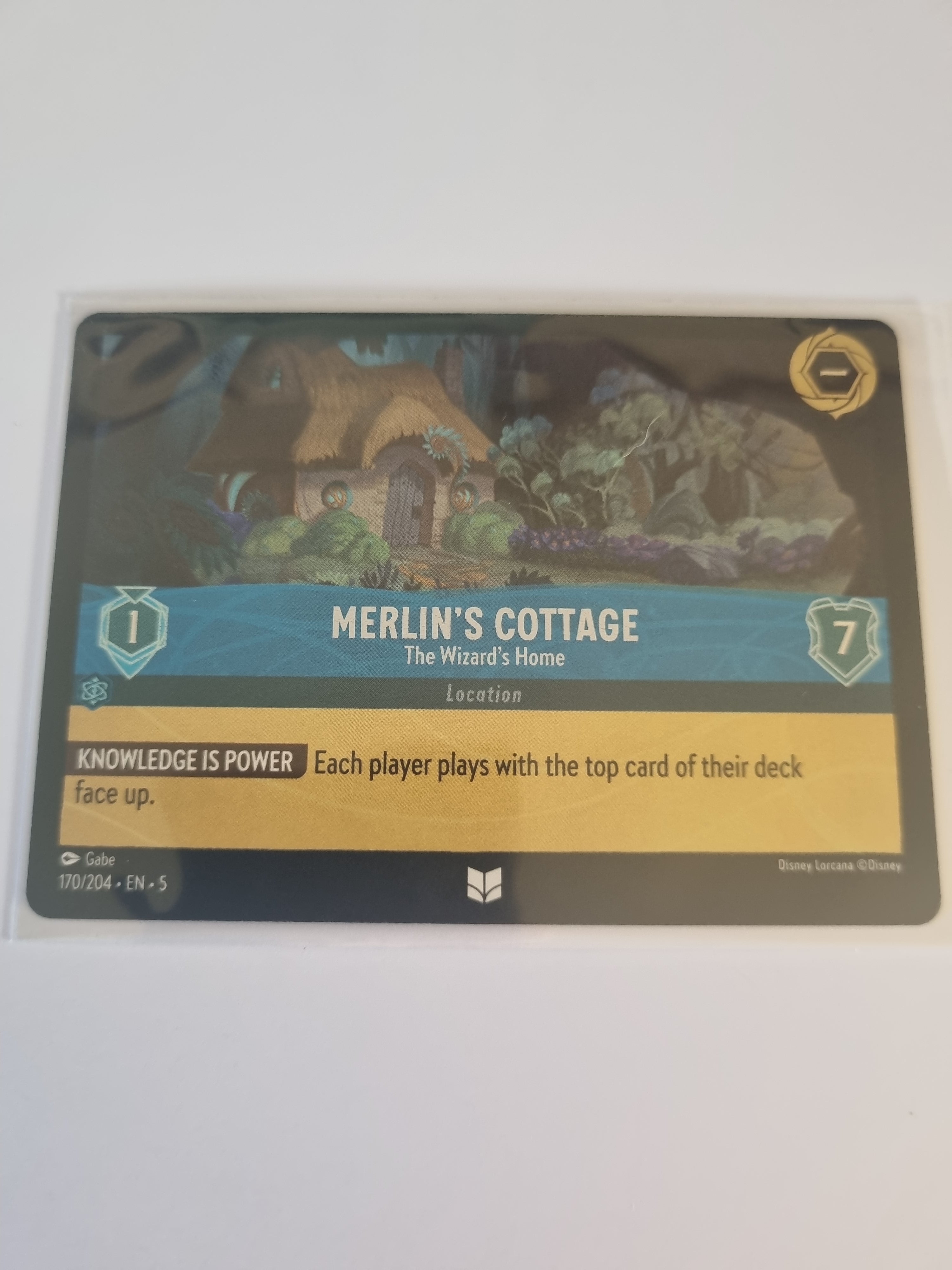 Shimmering Skies - Coldfoil - Merlin's Cottage - The Wizard's Home 170/204 Uncommon