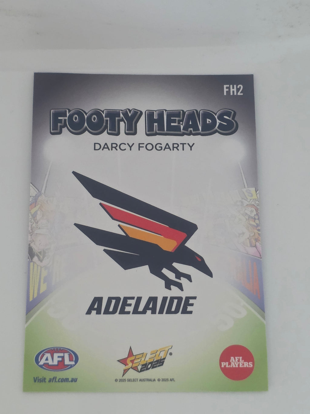 AFL Footy Stars 2025 | Footy Heads | #FH2 | D. Fogarty | Adelaide Crows