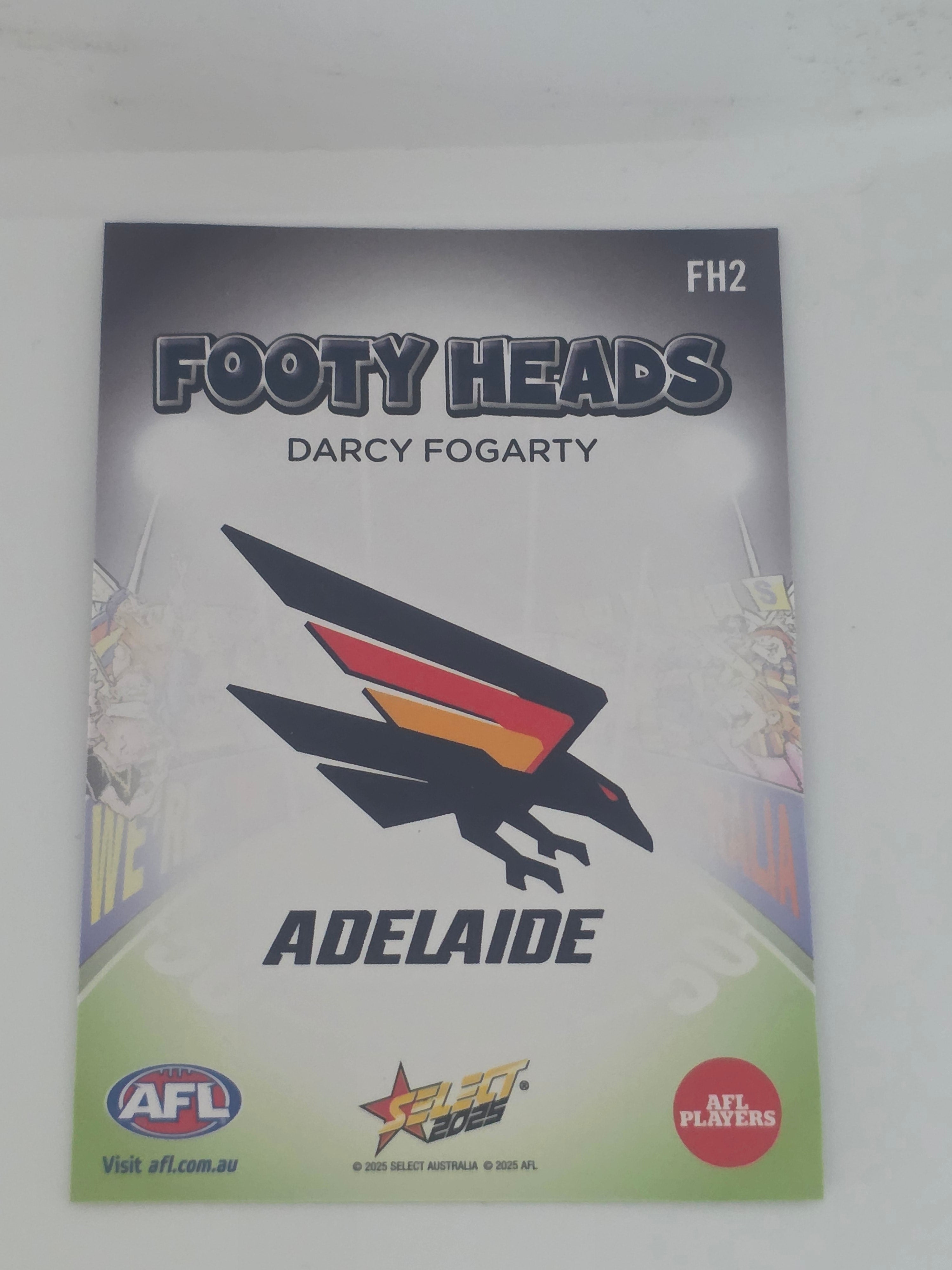 AFL Footy Stars 2025 | Footy Heads | #FH2 | D. Fogarty | Adelaide Crows