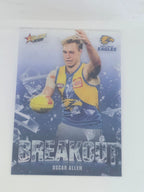 AFL Footy Stars 2025 | Breakout | #B81 | O. Allen | West Coast Eagles